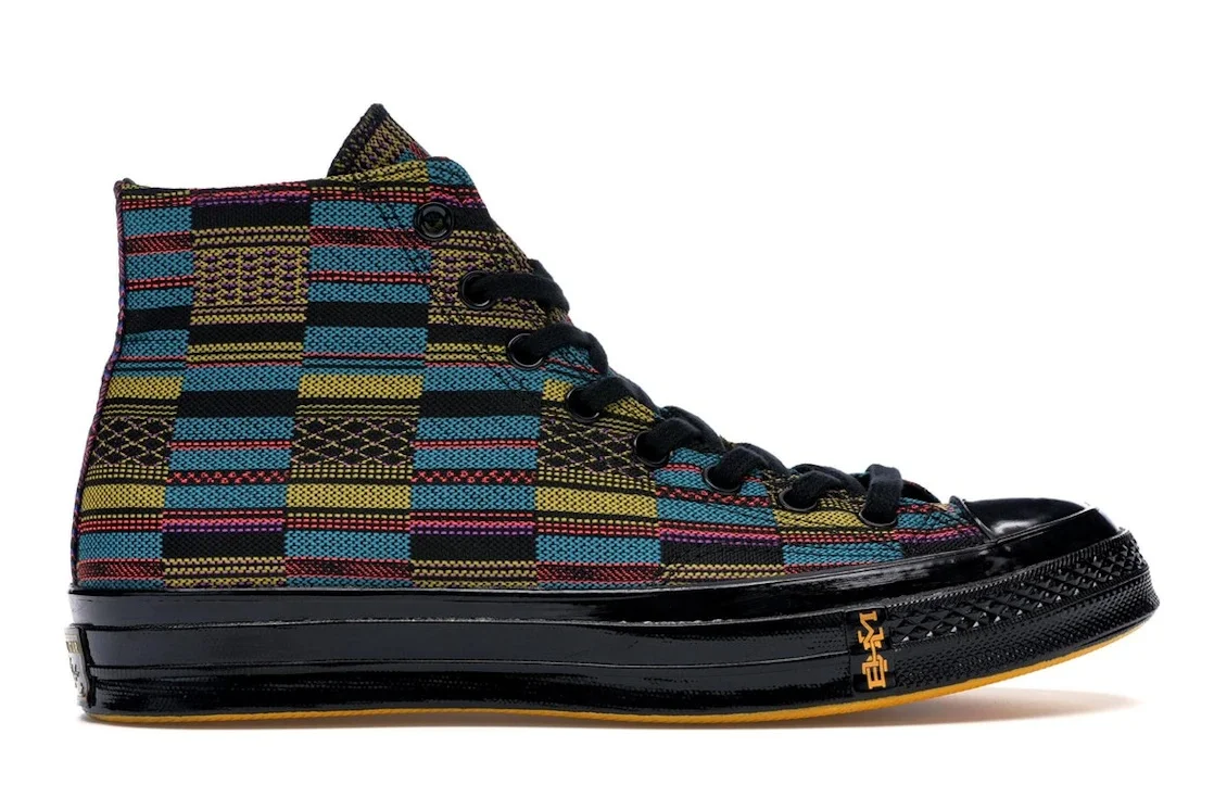 Converse Chuck Taylor All Star 70 Hi BHM Black Multi All Over Print (2019) - 1
