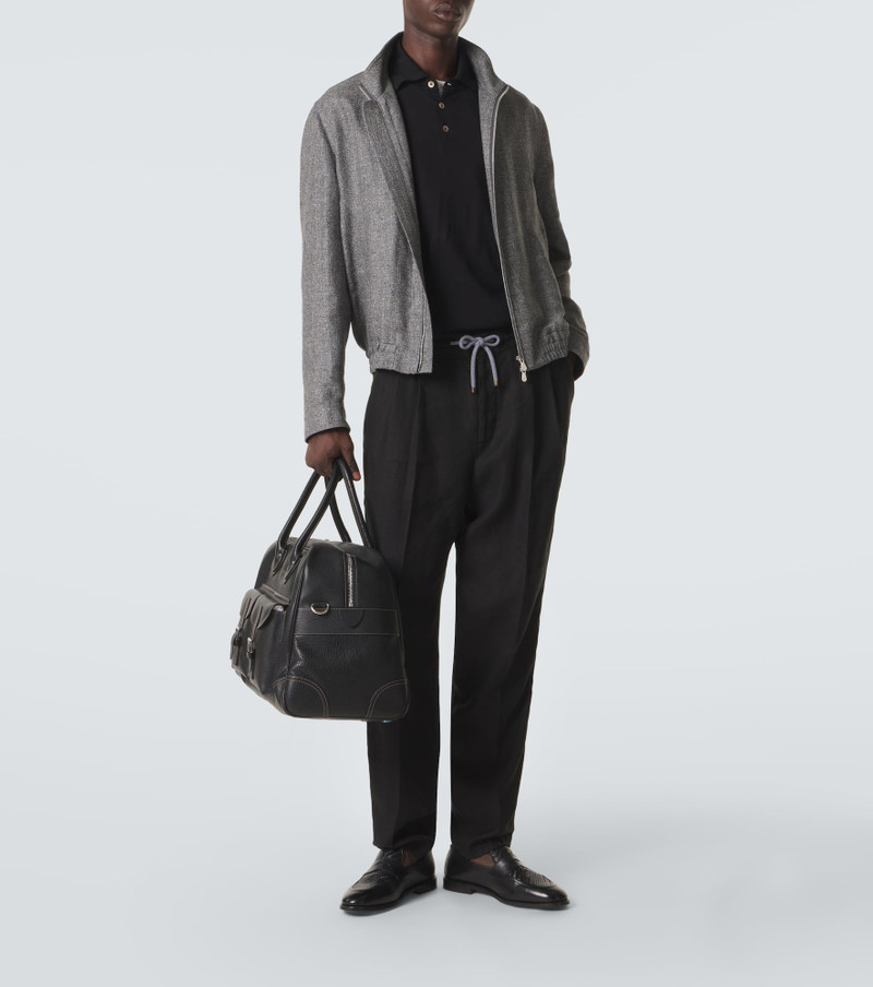 Brunello Cucinelli Linen sweatpants outlook