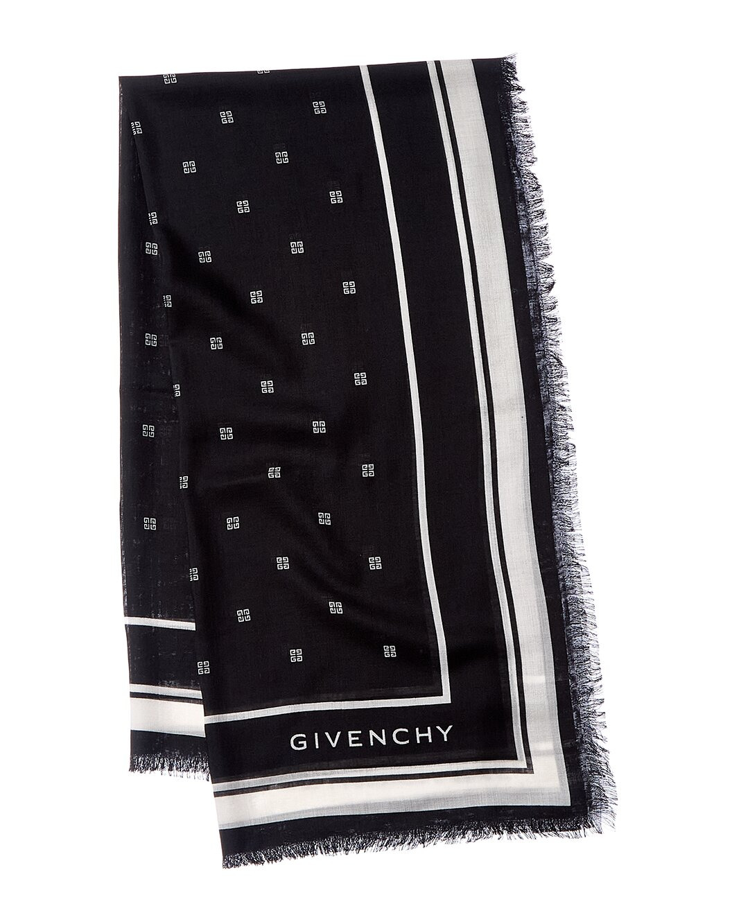 Givenchy Cashmere & Silk-Blend Scarf - 2