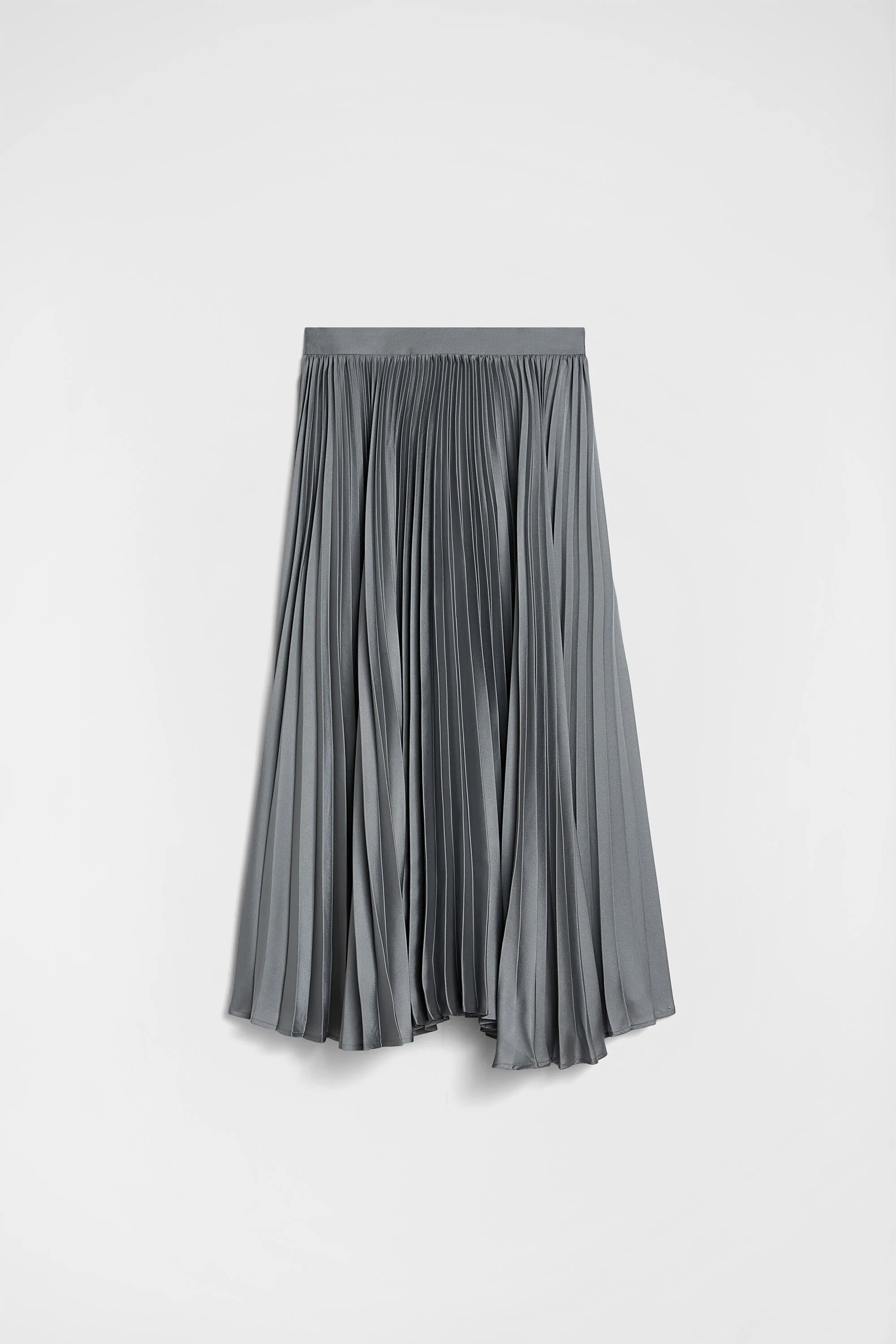 Technical Twill Pleated Skirt - 1