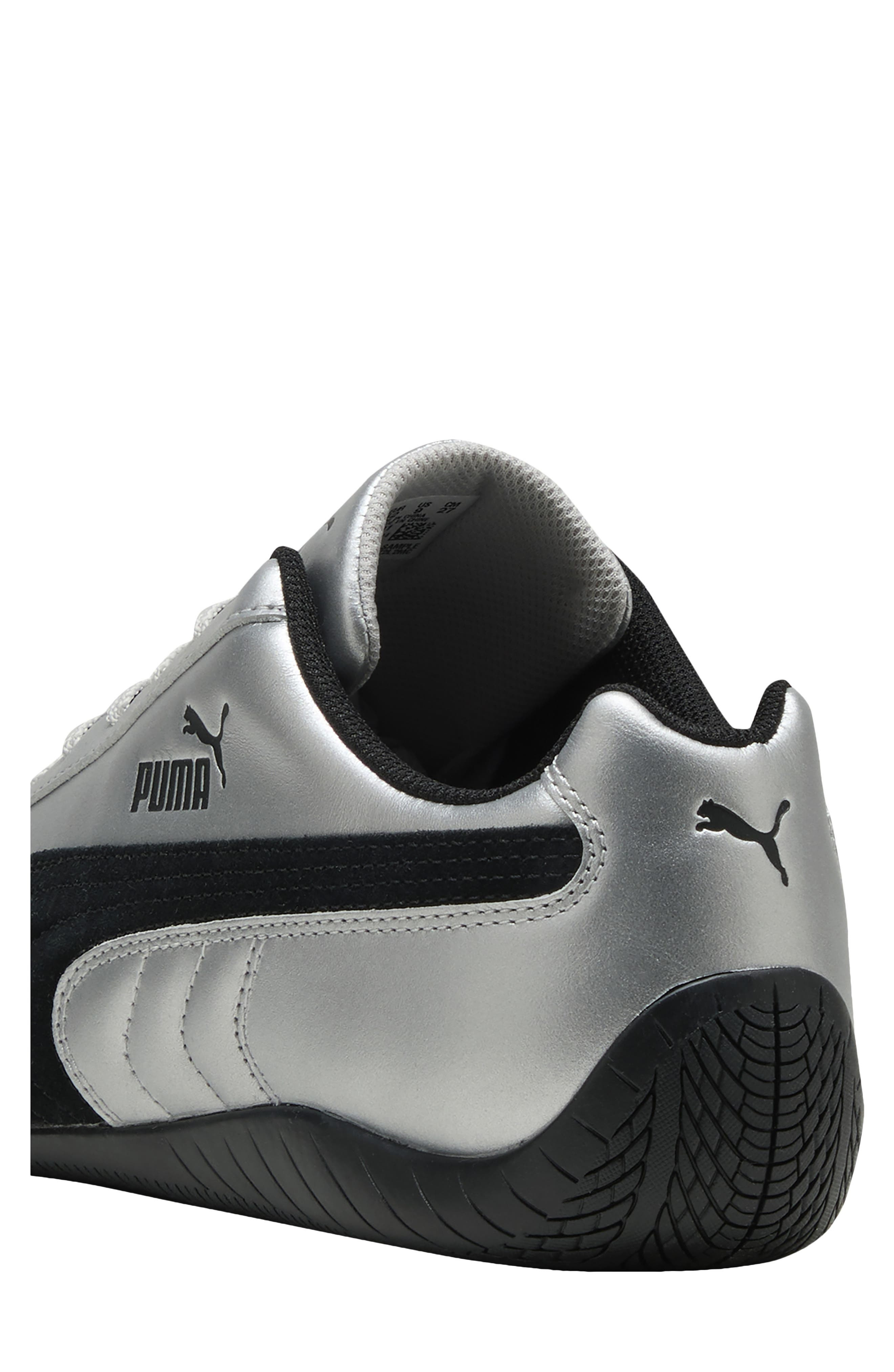 PUMA Speedcat Metallic Sneaker in Puma Silver/Puma Black at Nordstrom - 2