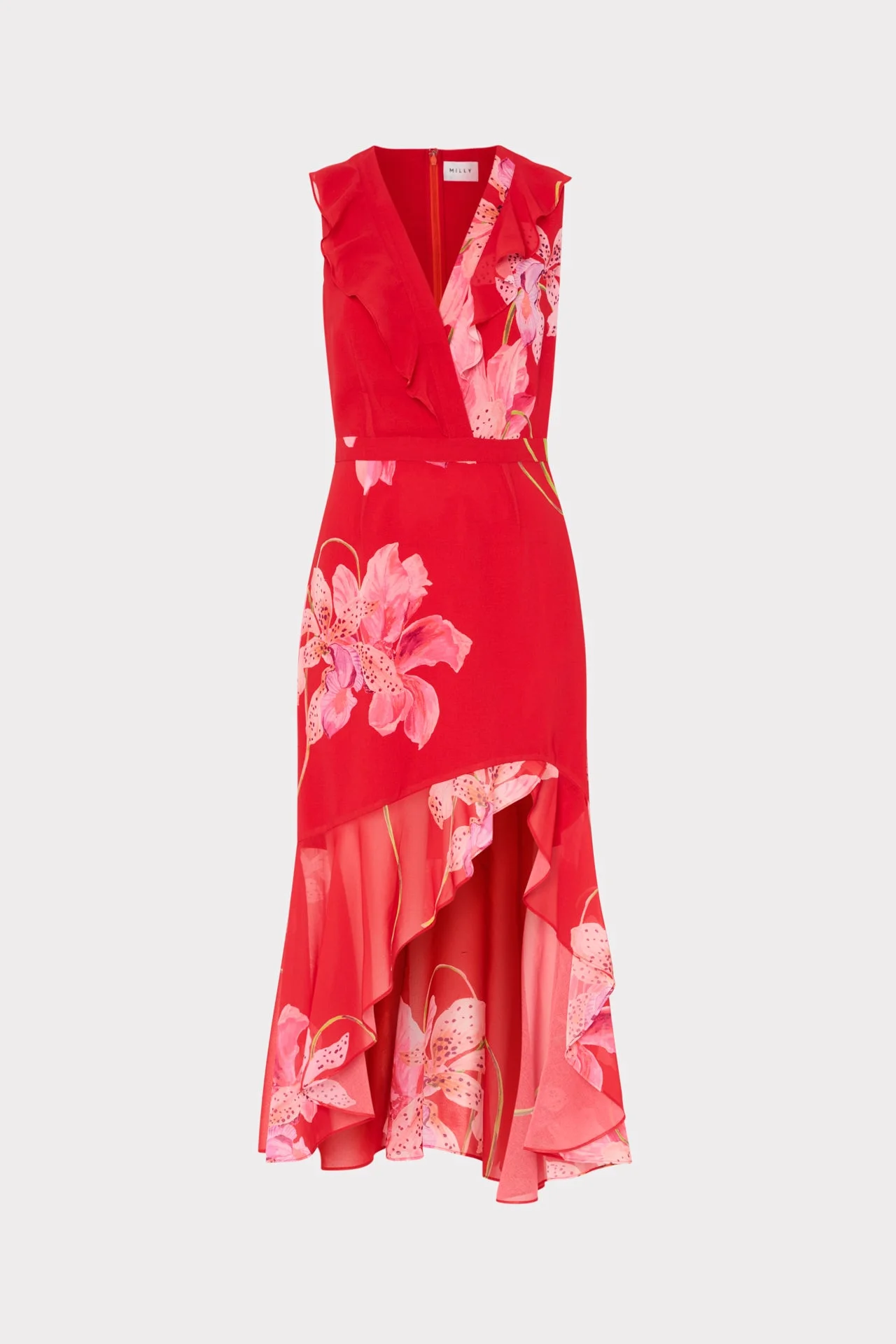Nanci Printed Midi Dress - 1