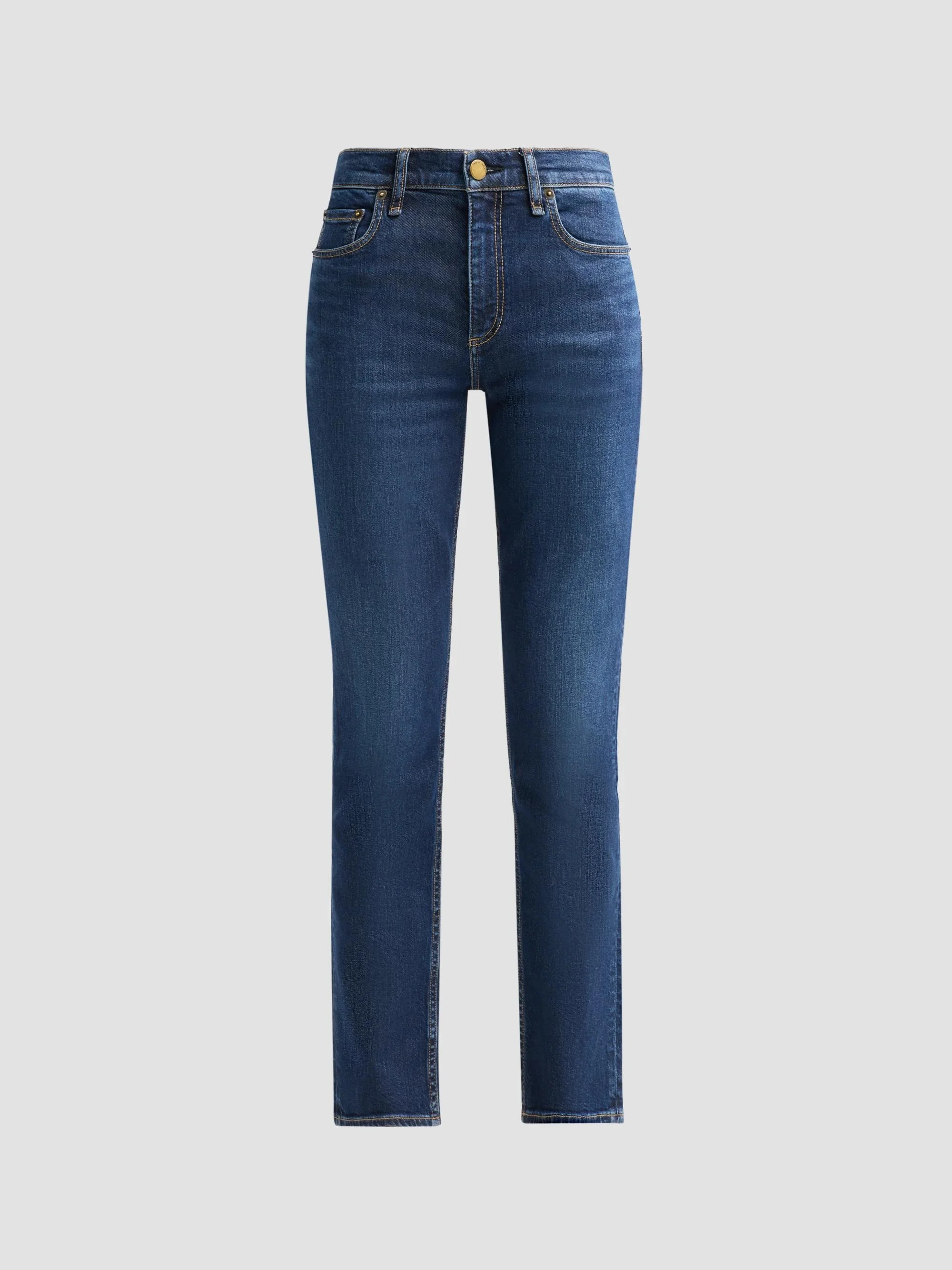 Women's Wren Mr Full Slim Jeans - Luna - 1