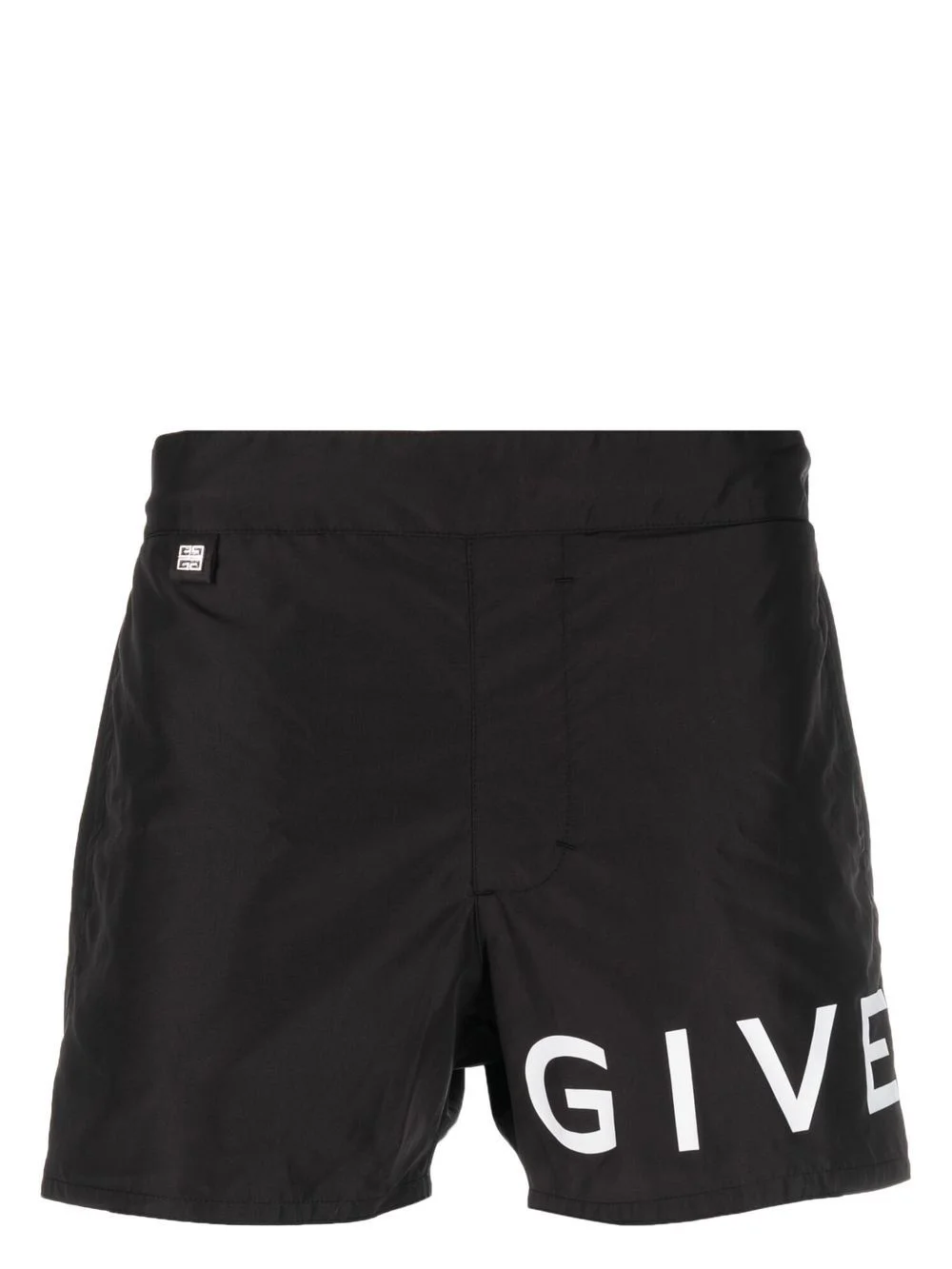 logo-print swimming shorts - 1