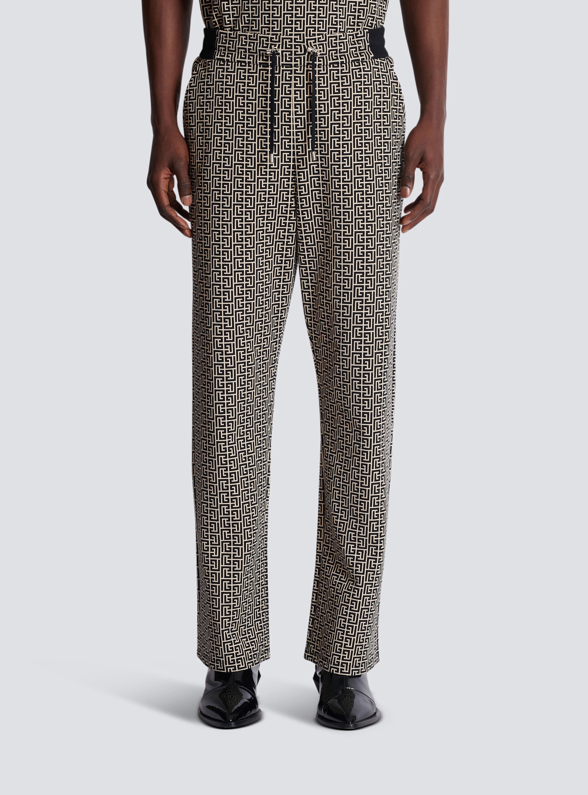 PB Labyrinth jacquard joggers - 5