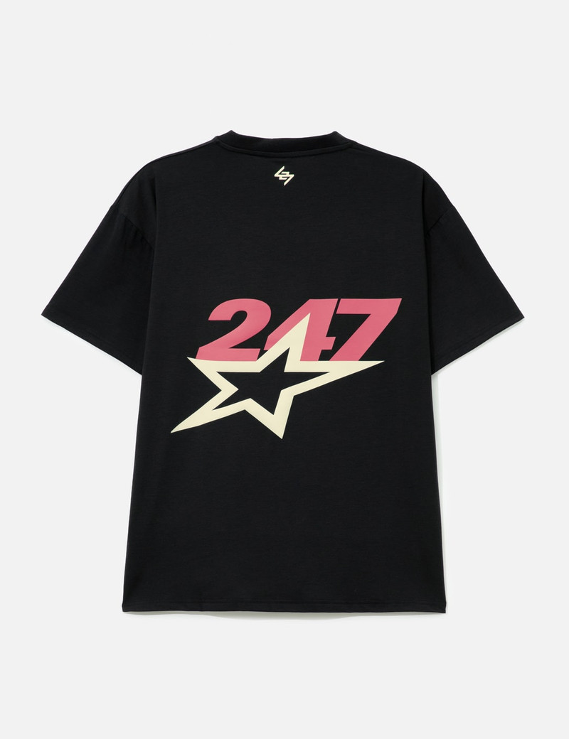 TEAM 247 STAR OVERSIZED T-SHIRT 1