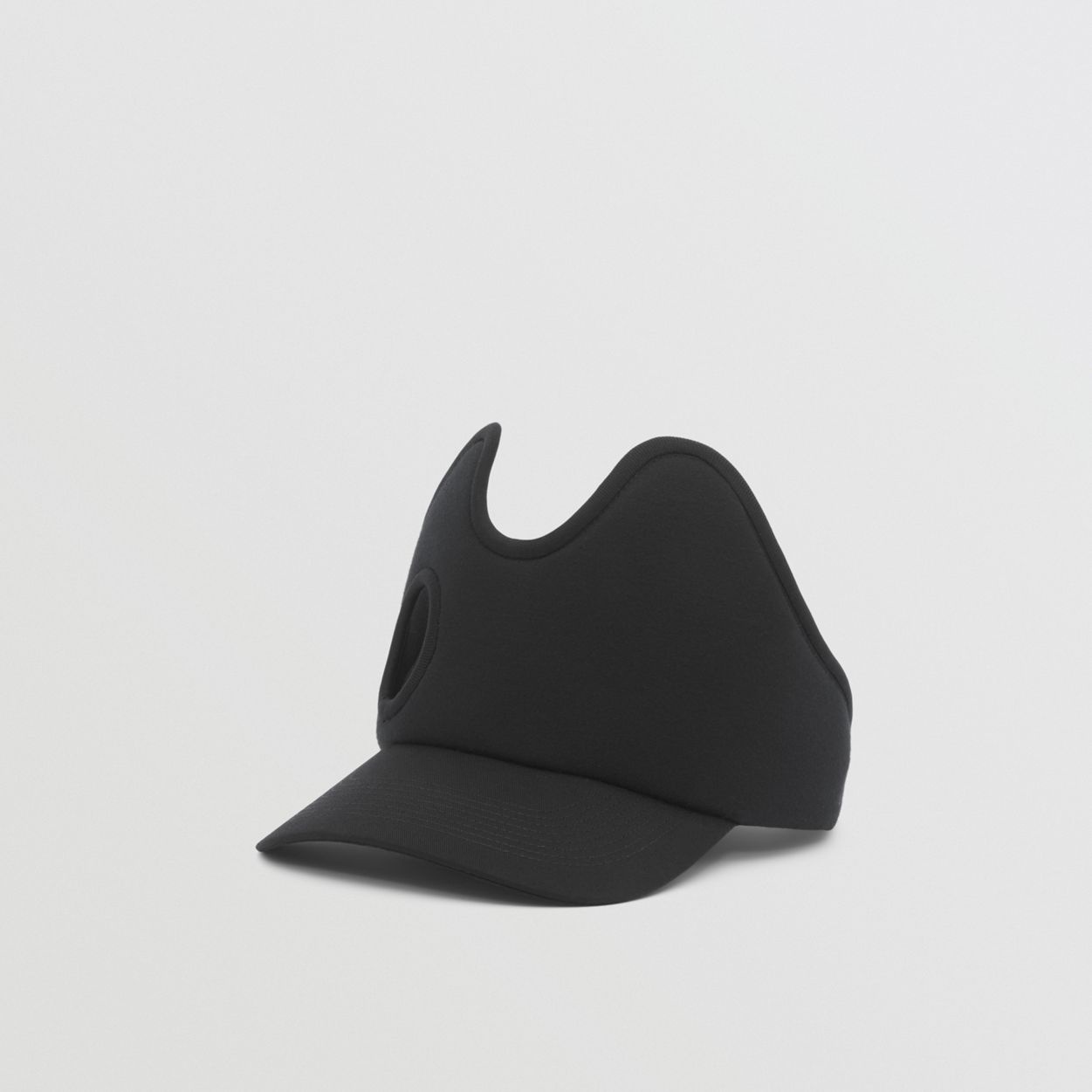 Cut-out Detail Cotton Gabardine Baseball Cap - 6