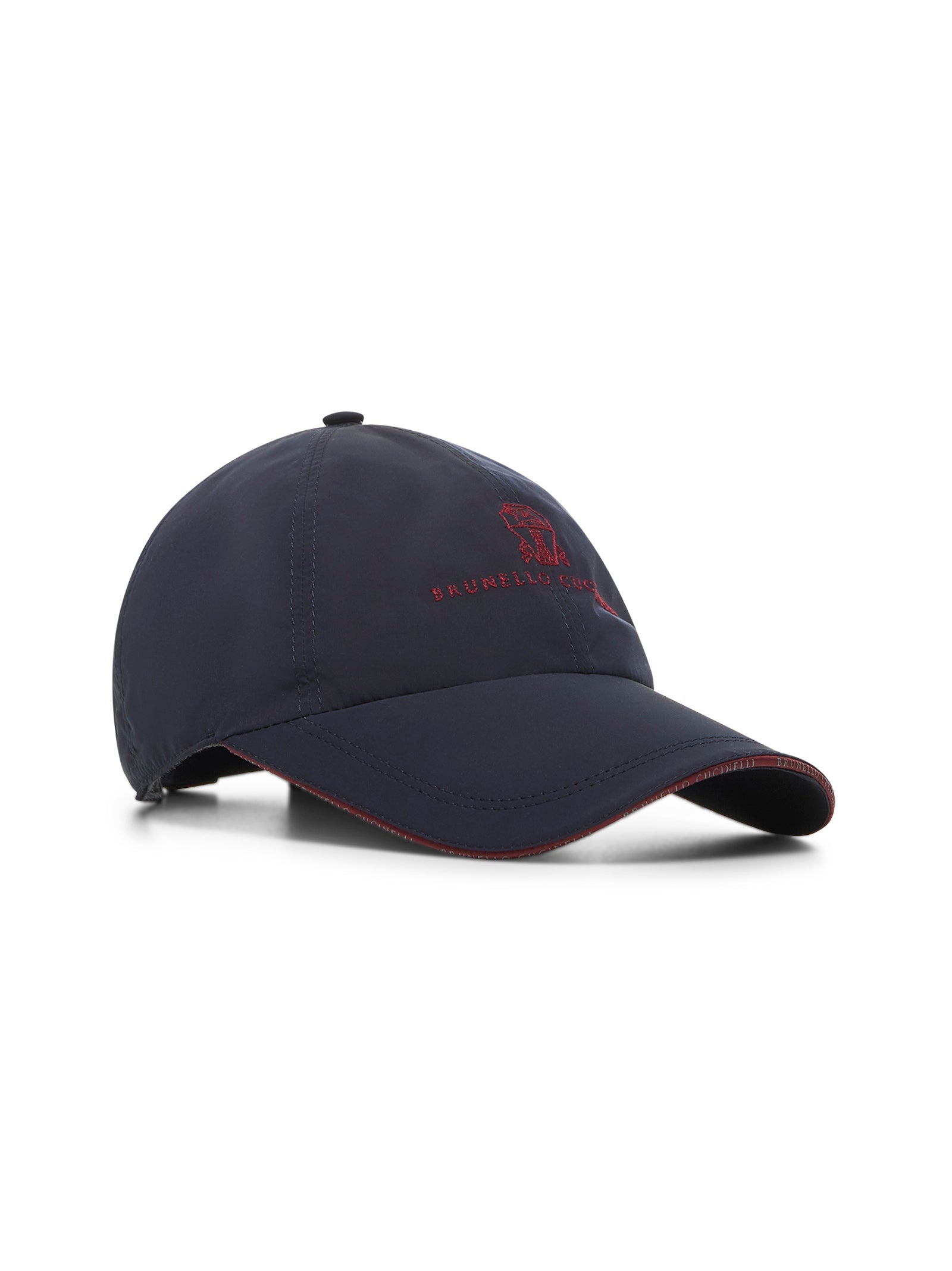 Blue microfibre logo Baseball cap - 2