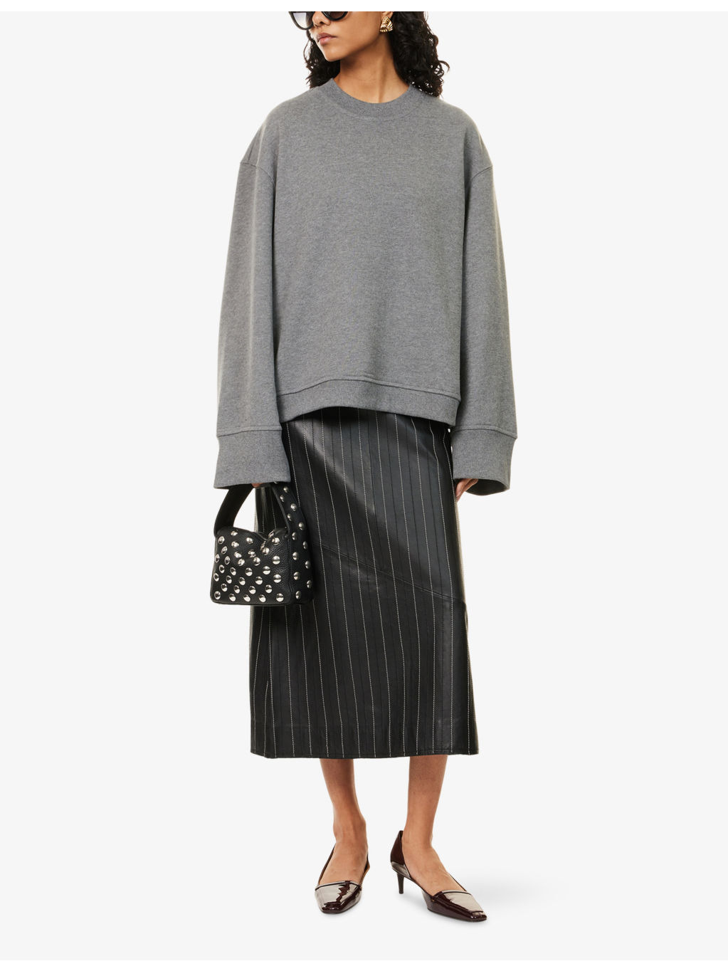 Talia Relaxed-Fit Jersey Sweatshirt - 2