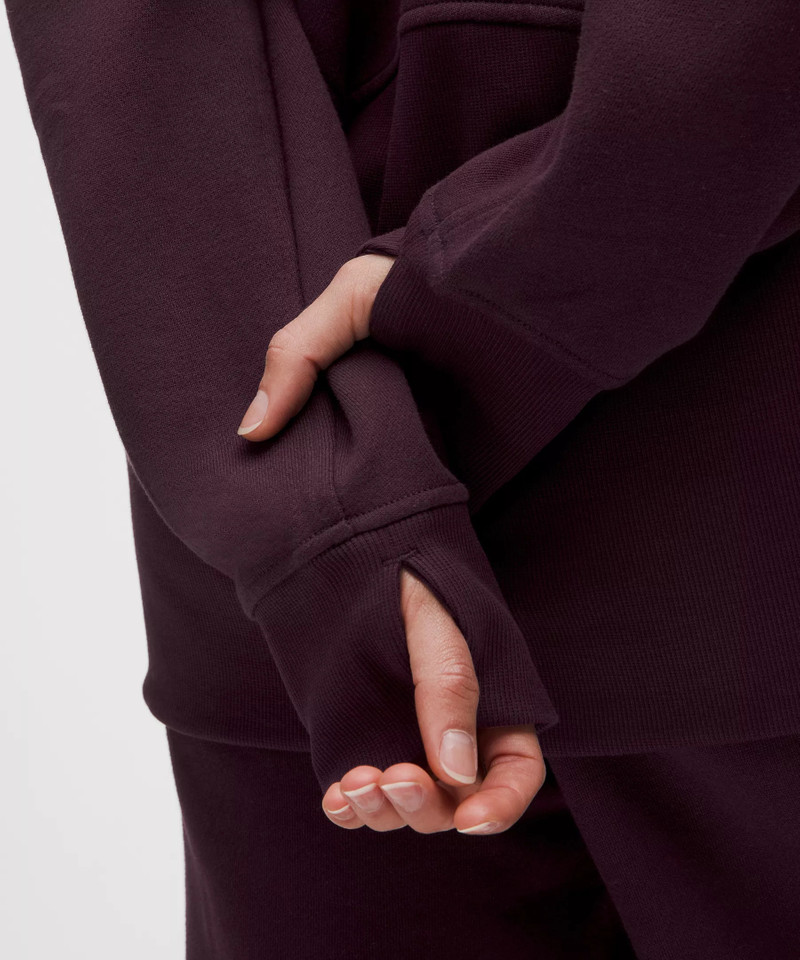 Scuba Oversized Half-Zip Hoodie *Long 6