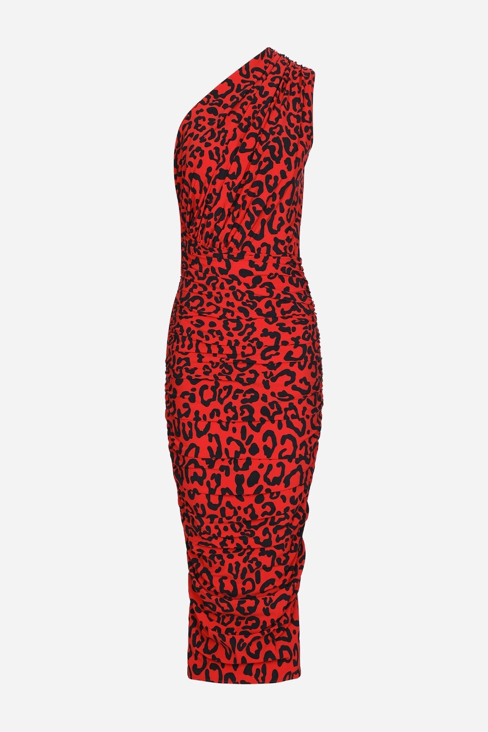 Leopard Print Jersey Dress - 2