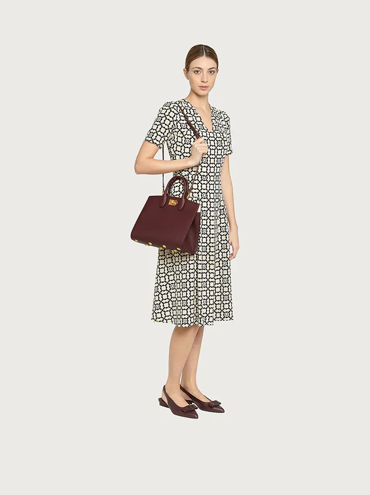 FERRAGAMO STUDIO BOX BAG - 6