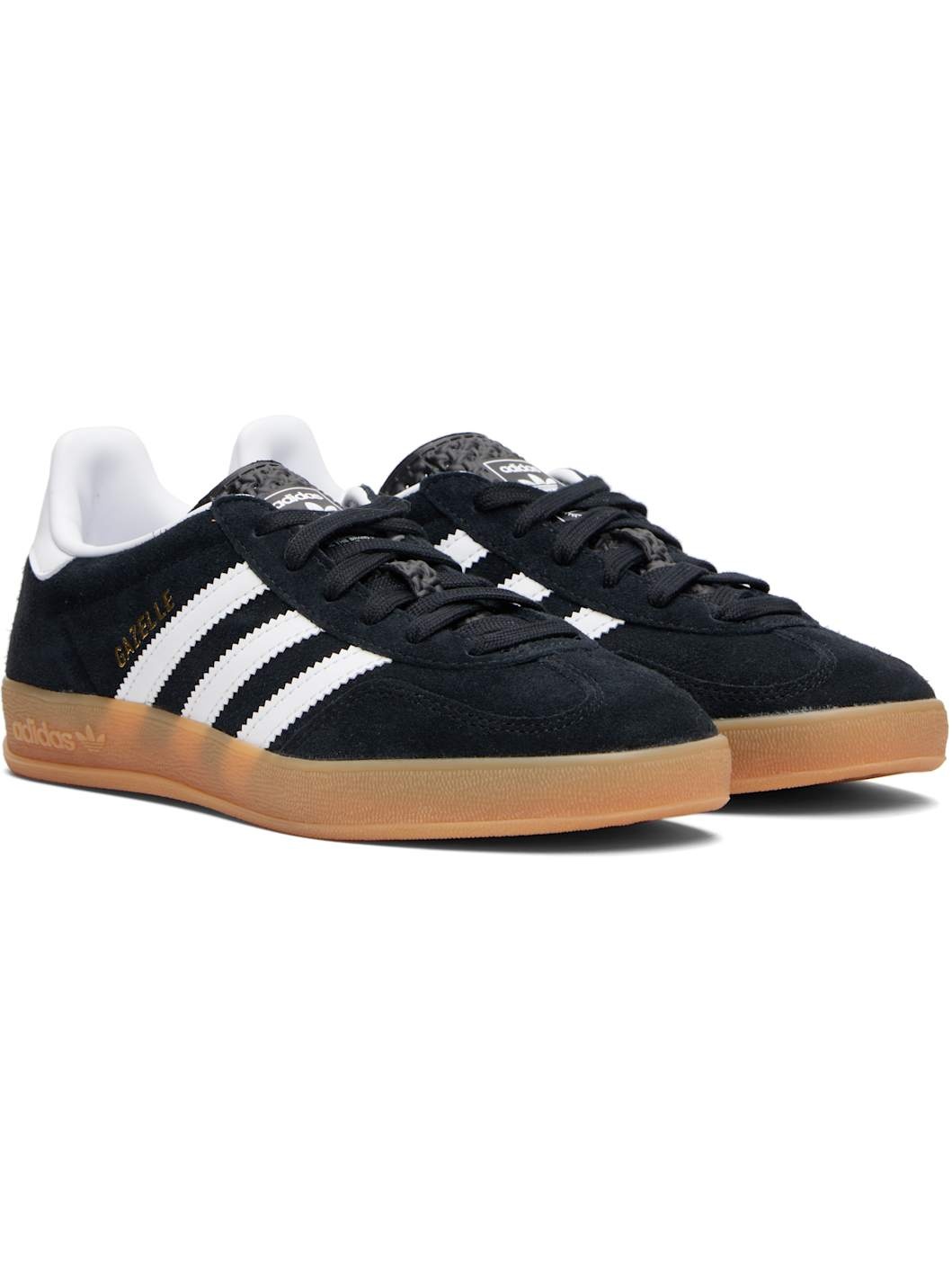 Black Gazelle Indoor Sneakers - 4