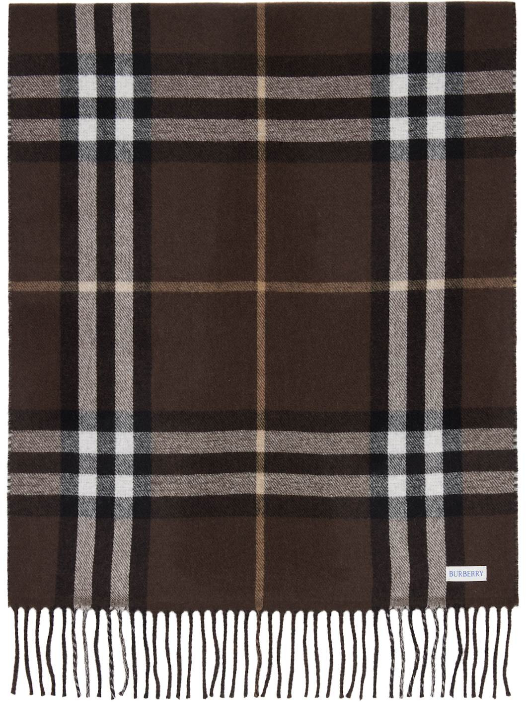 Brown Wide Reversible Stormy Knight Scarf - 2