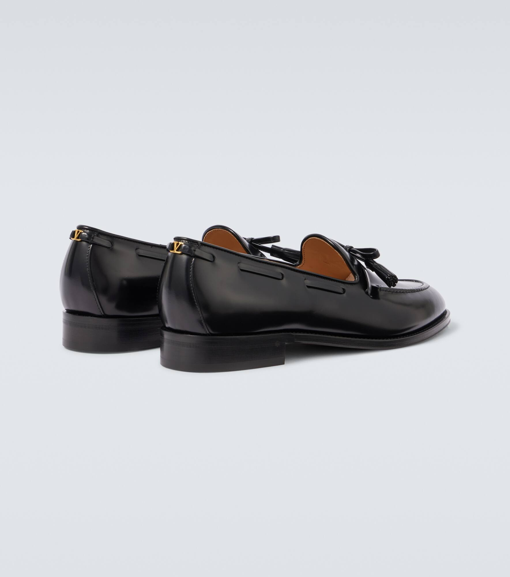 Bowshire polished leather loafers - 6