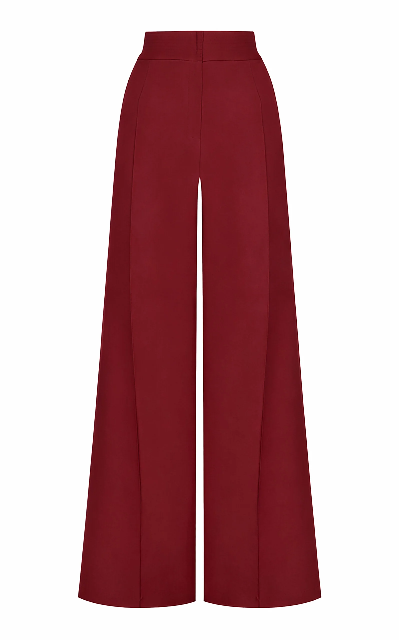 Latiendo Mid-Rise Straight-Leg Pants red - 1