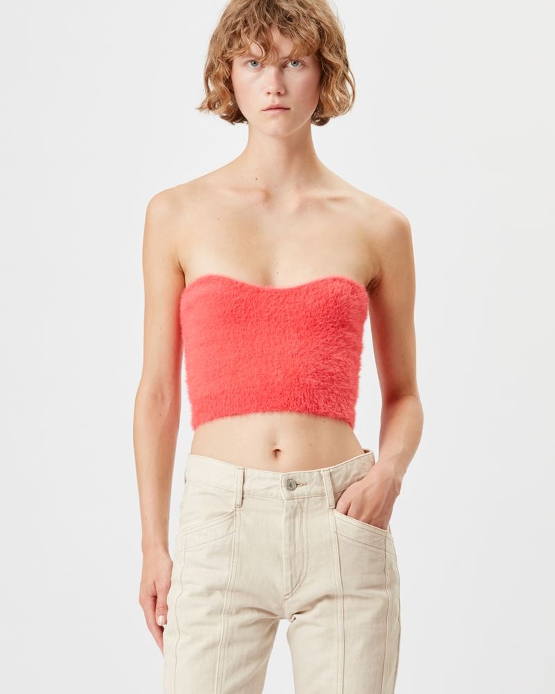 OLLIE KNITTED CROPPED TOP - 4