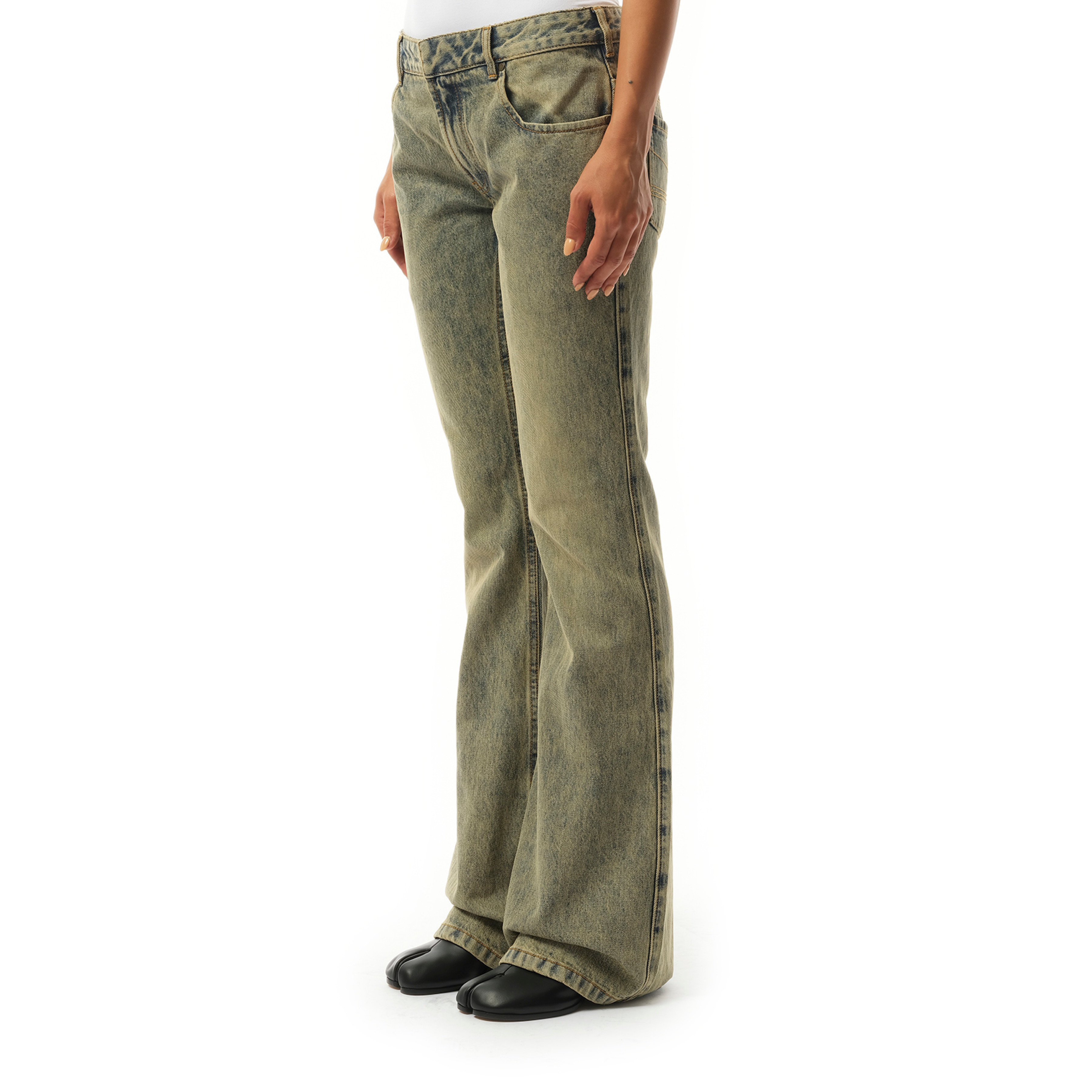 Slim-Flared Jeans in Surfacewave - 5