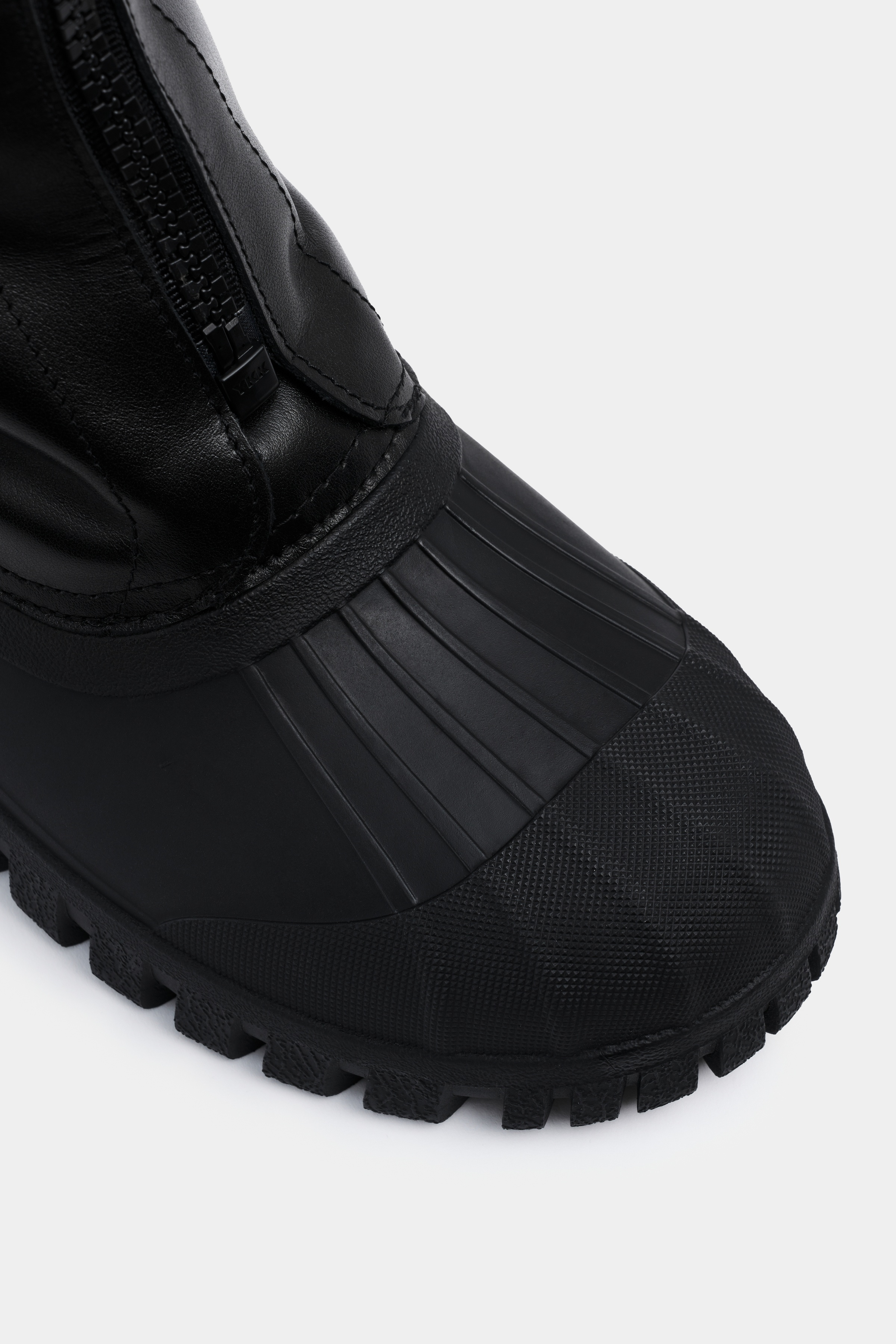 Patrol Zip Boot Leather Black - 4