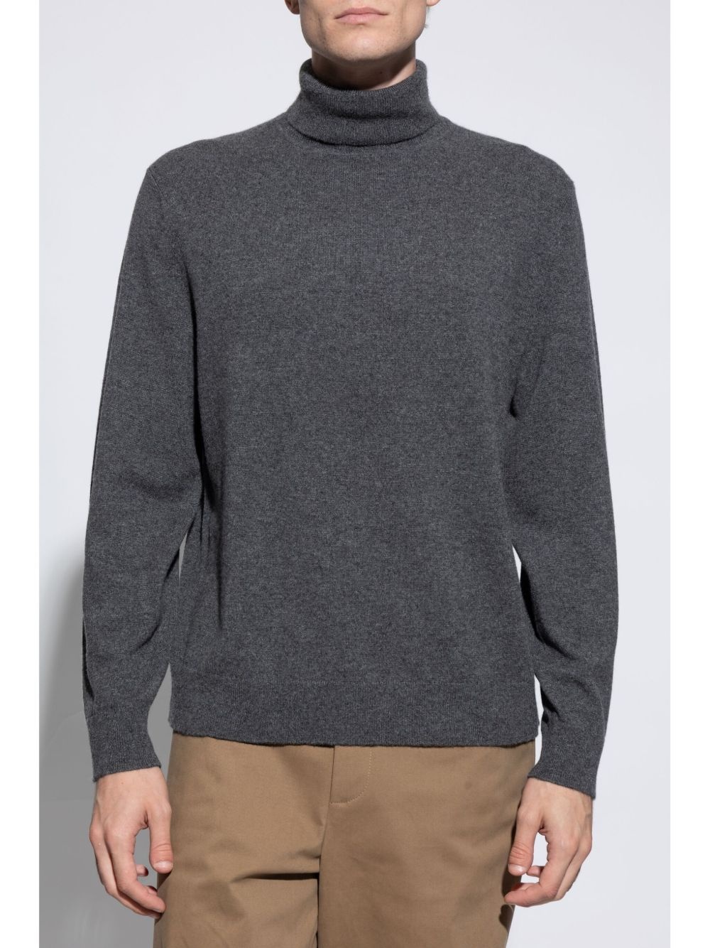 roll-neck cashmere jumper - 3