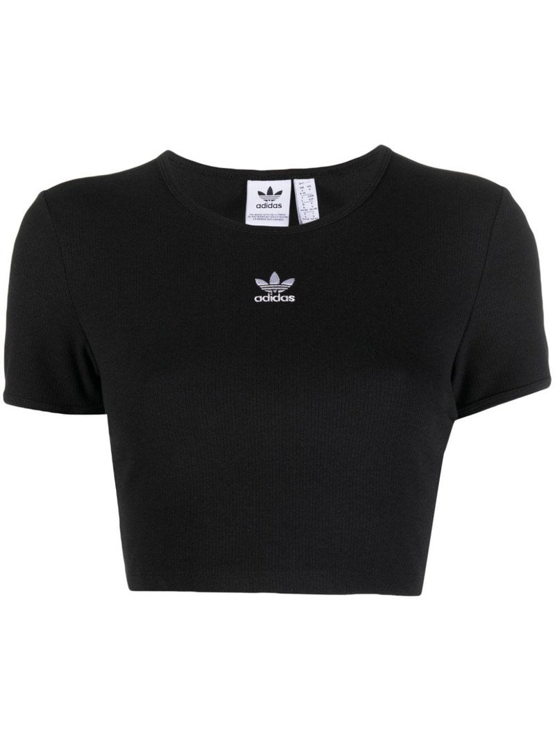 Essentials ribbed crop top - 1