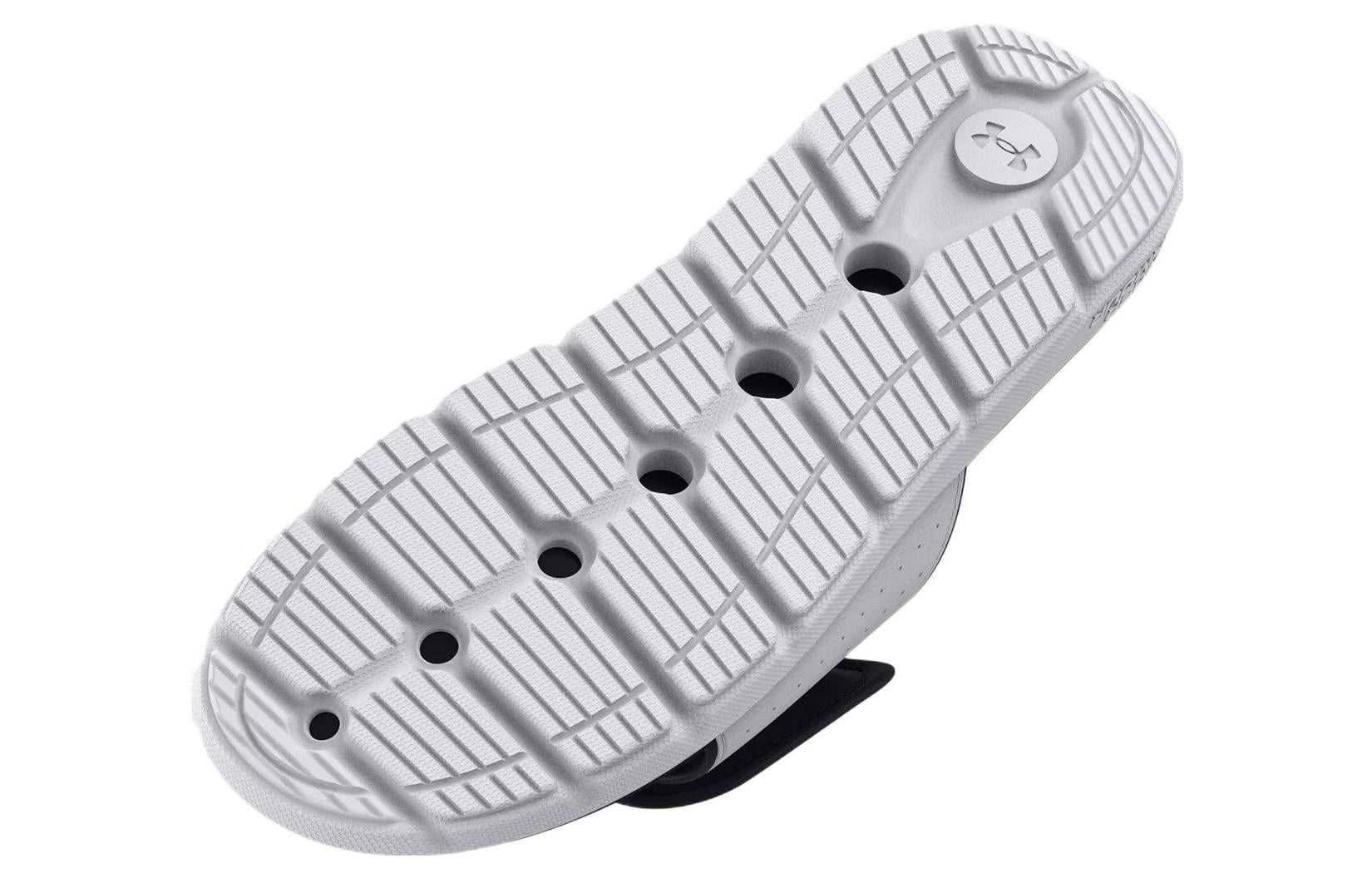 Under Armour Ignite 7 Slides 'White Black' 3026023-100 - 6
