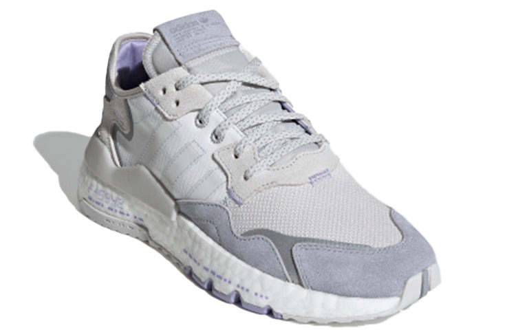 (WMNS) adidas originals Nite Jogger 'Gray White Light Purple' H03250 - 3