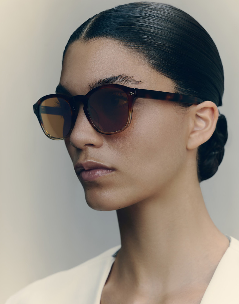 Panto acetate sunglasses 4