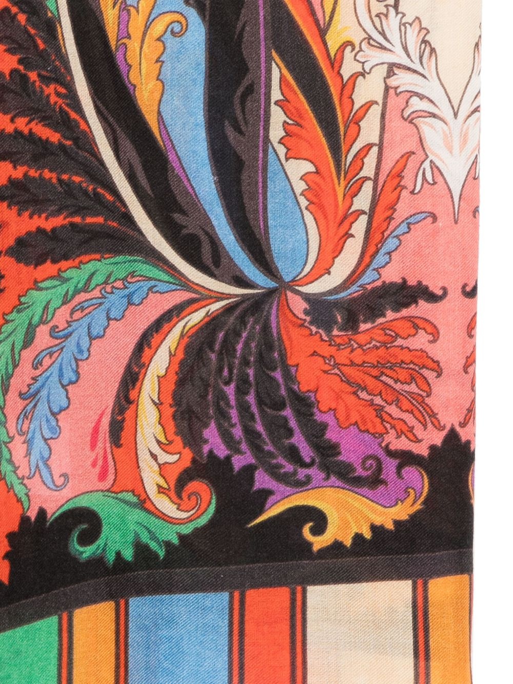 printed scarf - 2