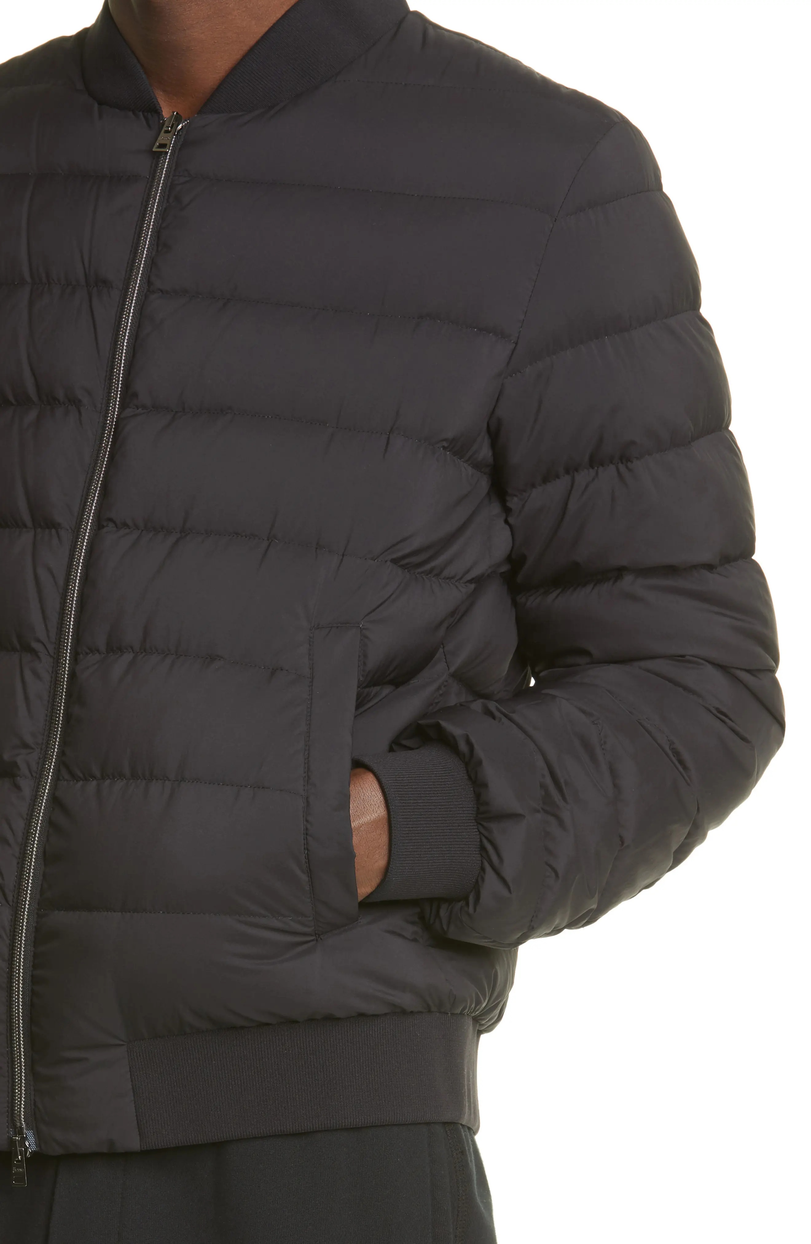 Legend Quilted Down Bomber Jacket - 4