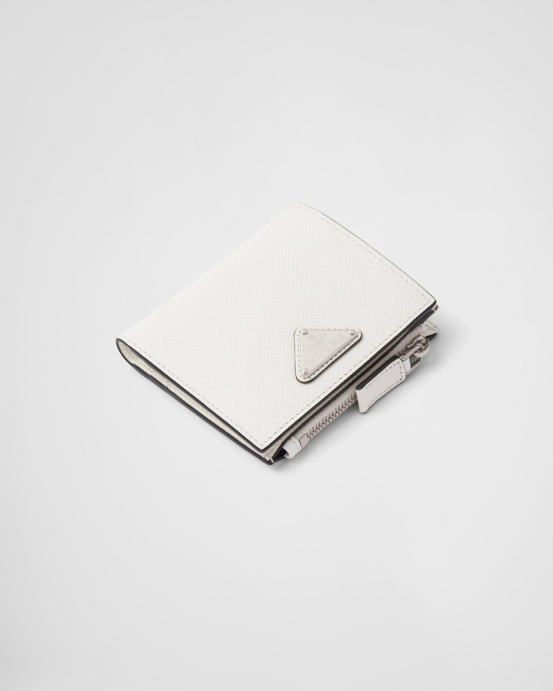 Prada Small Saffiano leather wallet outlook