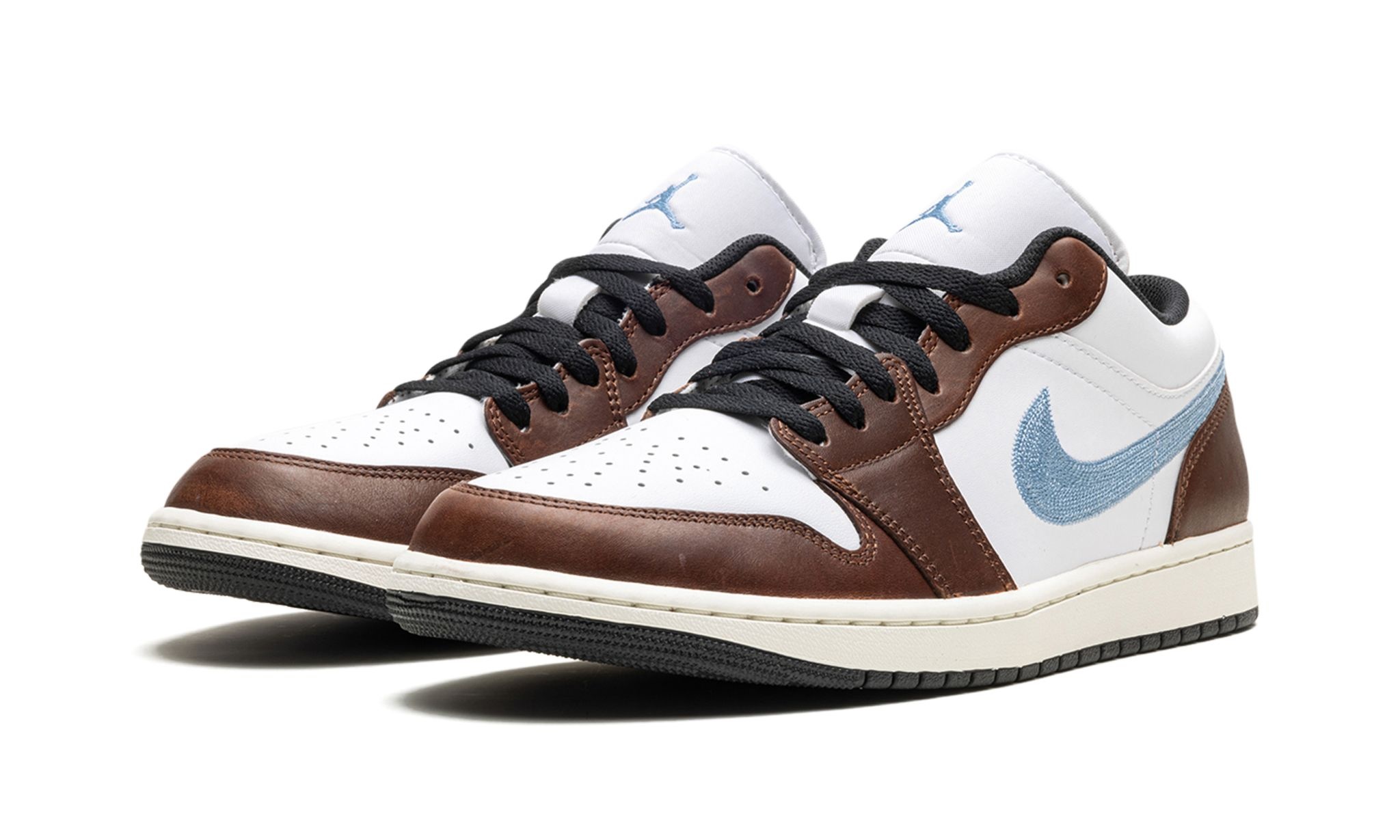 Air Jordan 1 Low SE "Embroidered Swoosh - Mocha" - 2