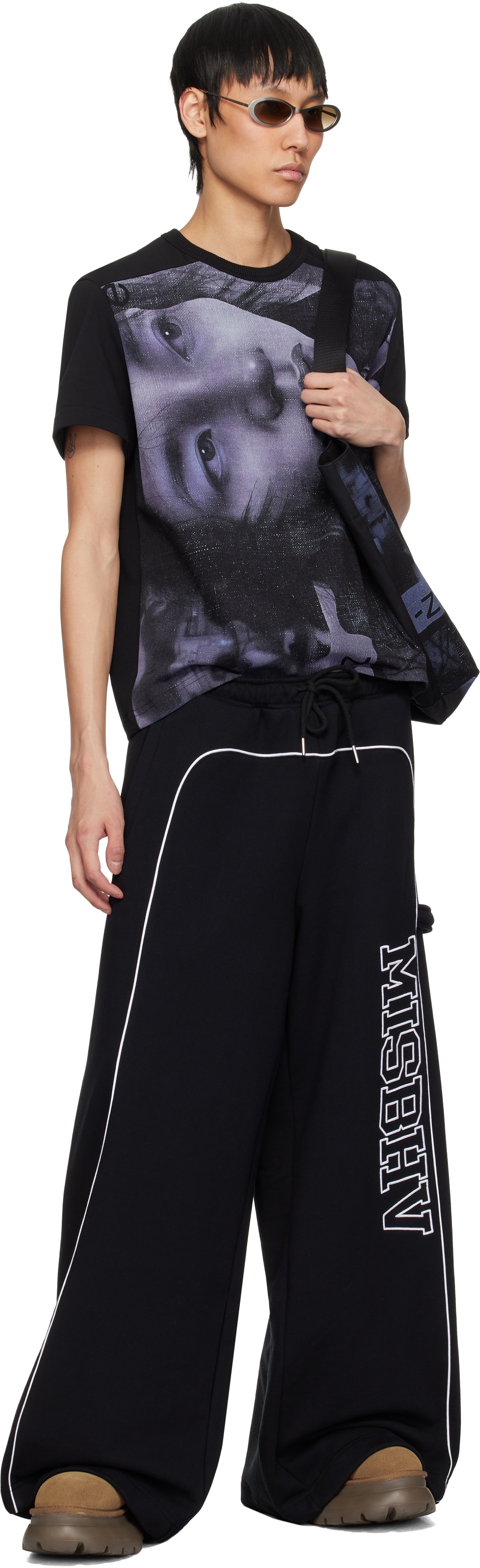 Black Maciej Kość Edition Portrait Tote - 7