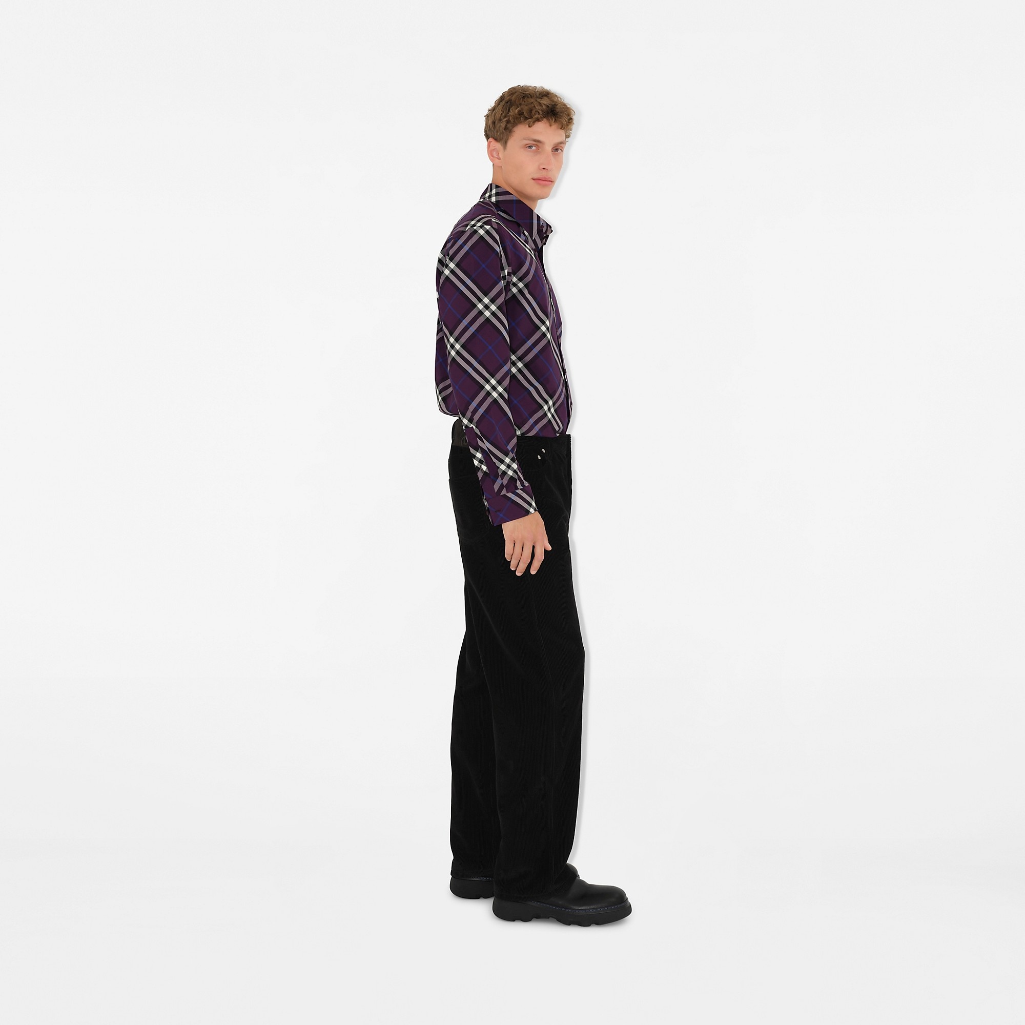 Check Cotton Shirt - 3