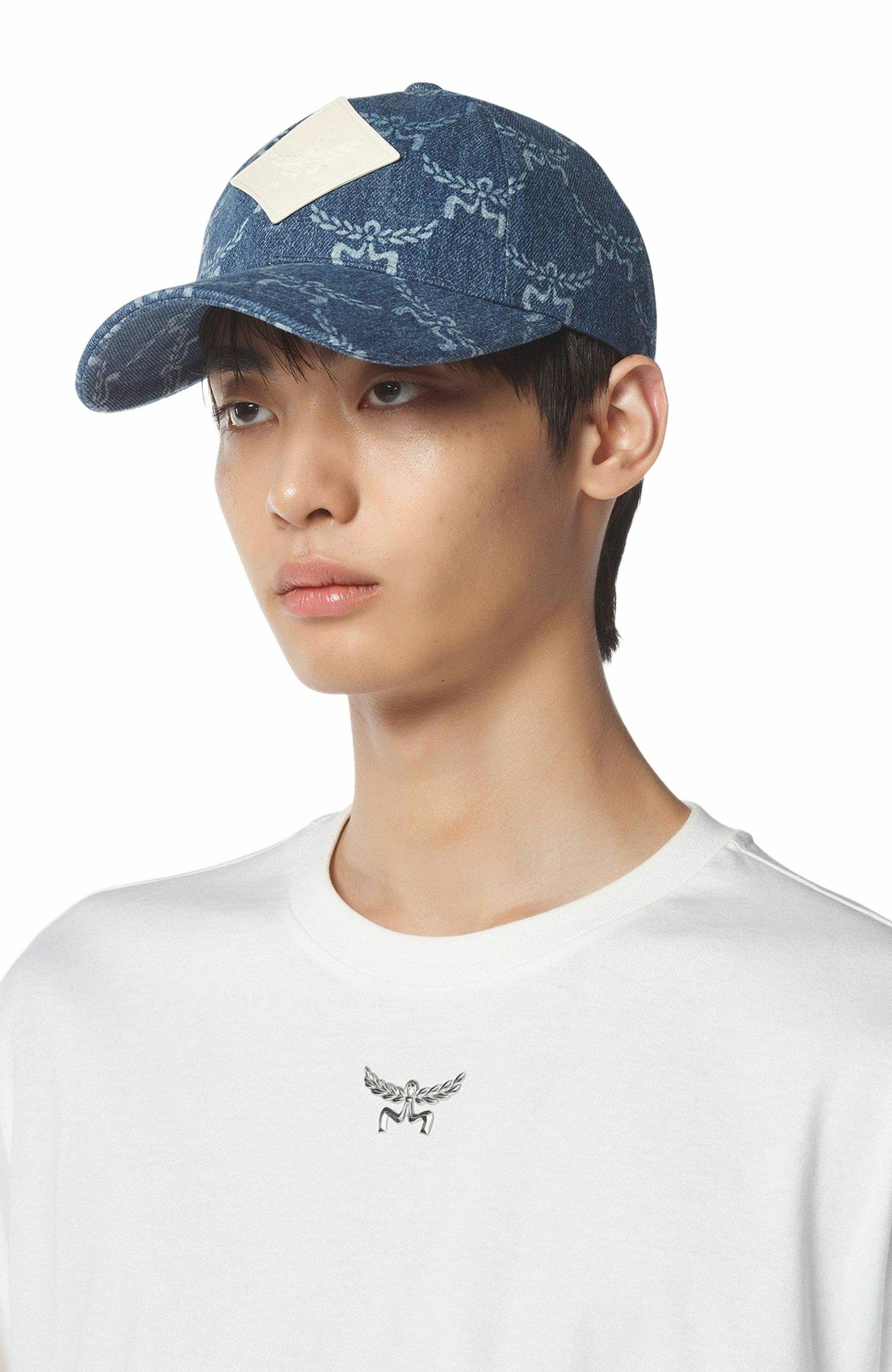 MCM Lauretos Denim Cap in Electric Lilac at Nordstrom - 3