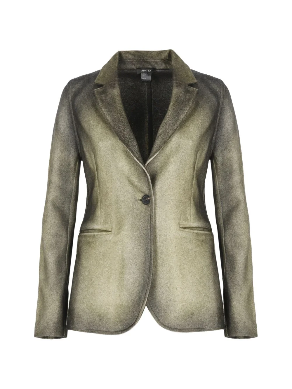 notched-lapels single-breasted jacket - 1
