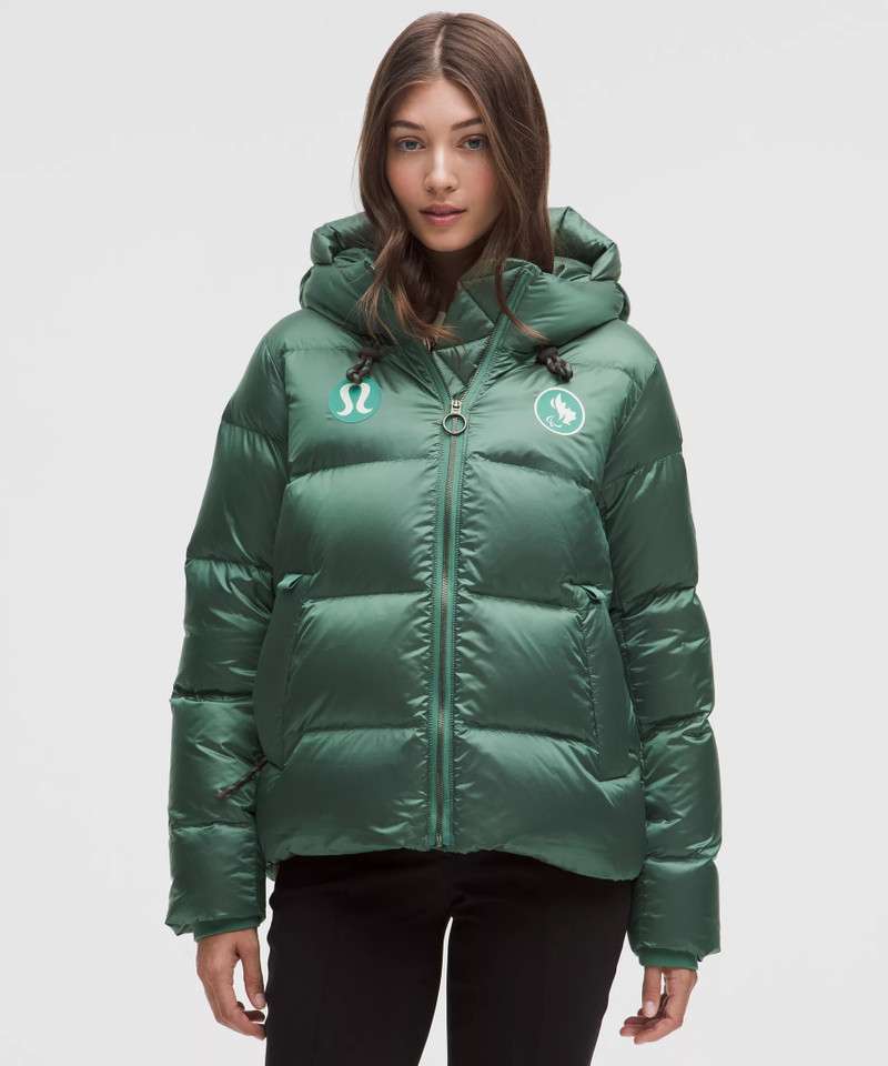 Team Canada Women's Wunder Puff Large-Hood Jacket Shine *CPC Logo 1
