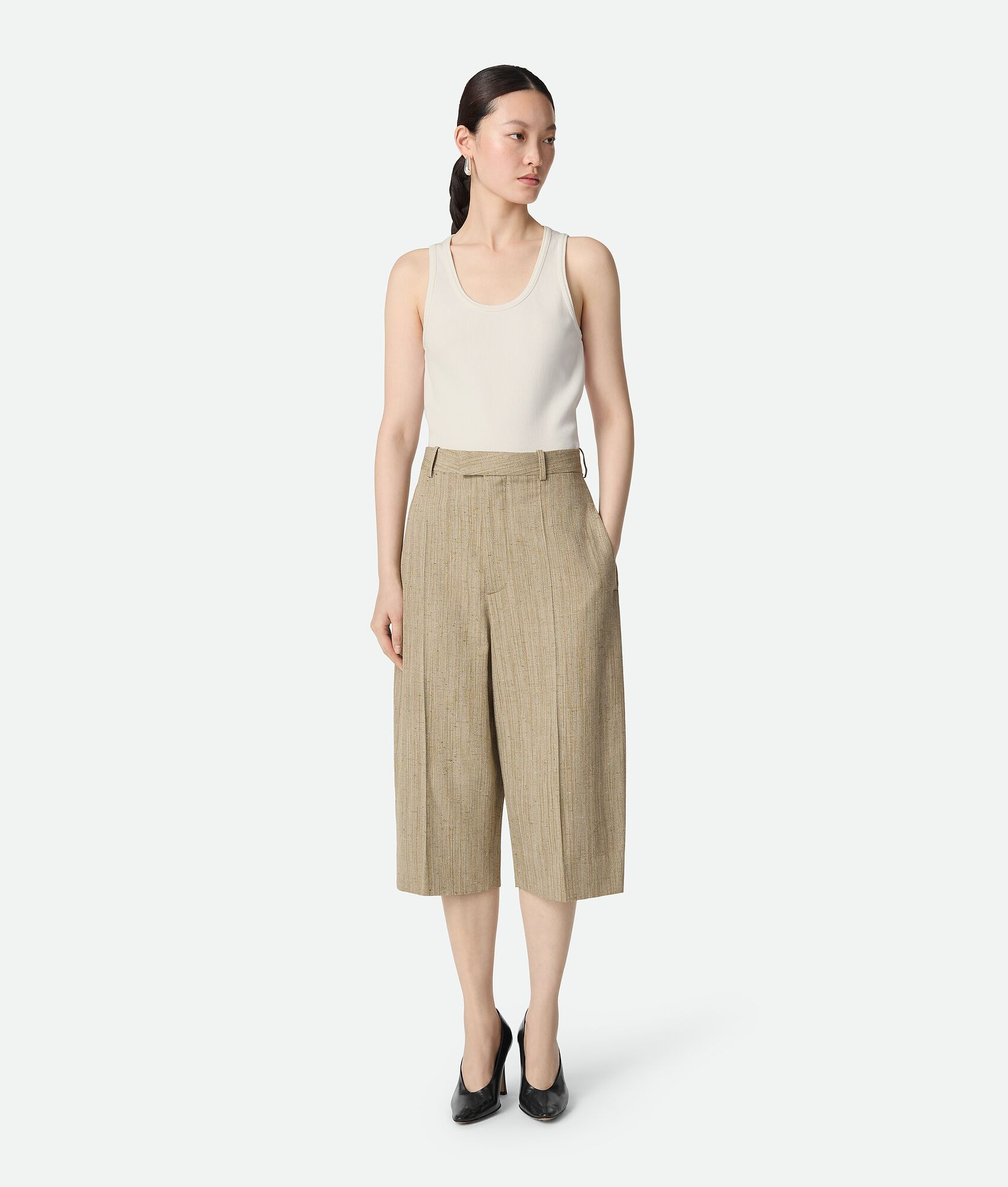 Viscose Silk Culotte - 1