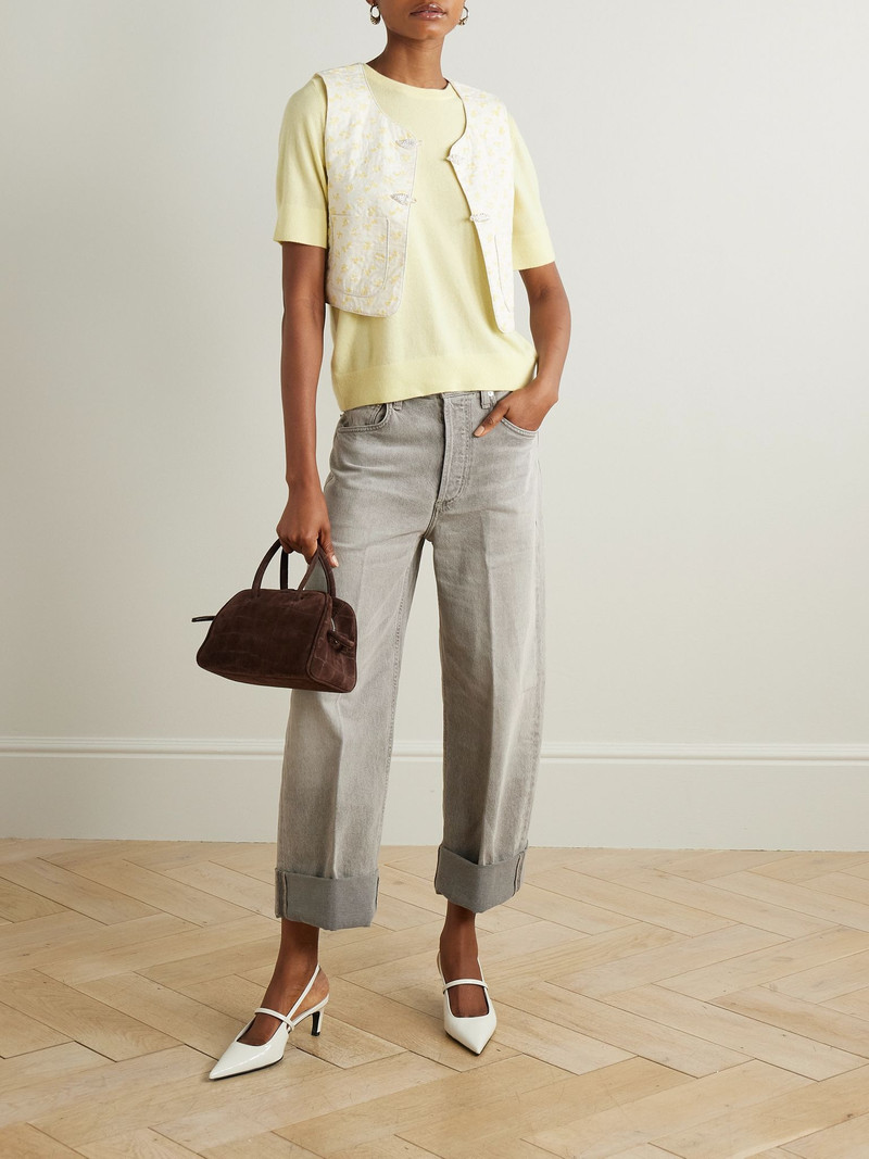 arch4 Gabby cashmere sweater Yellow outlook