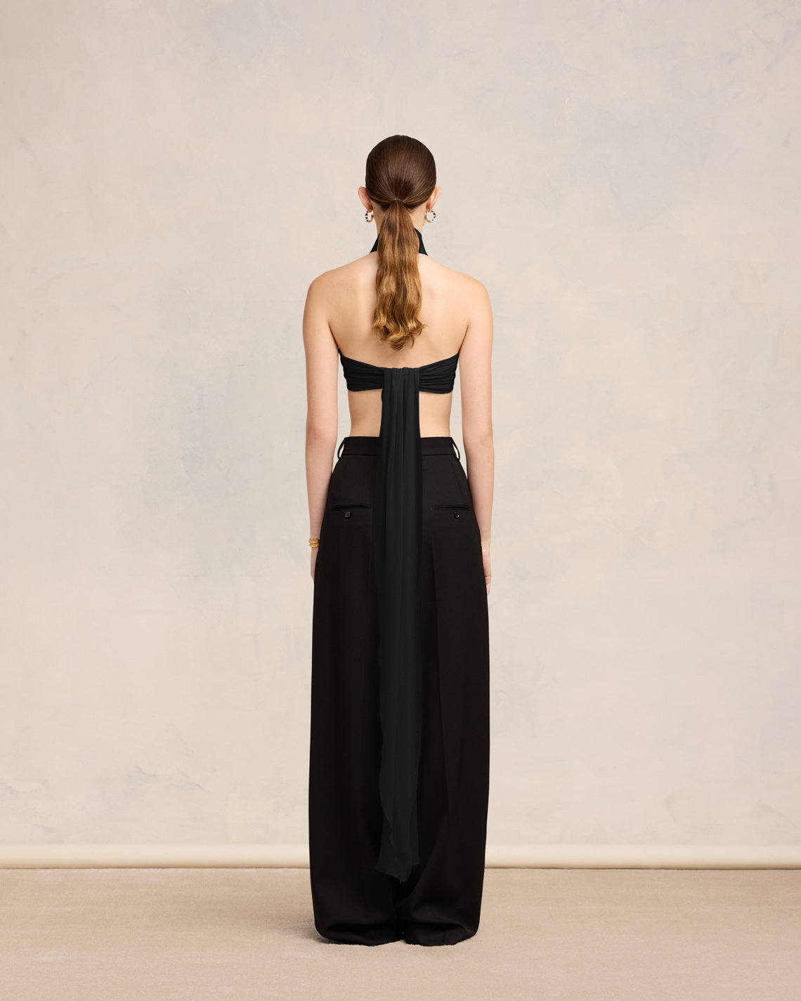 DRAPED TOP BRA - 5