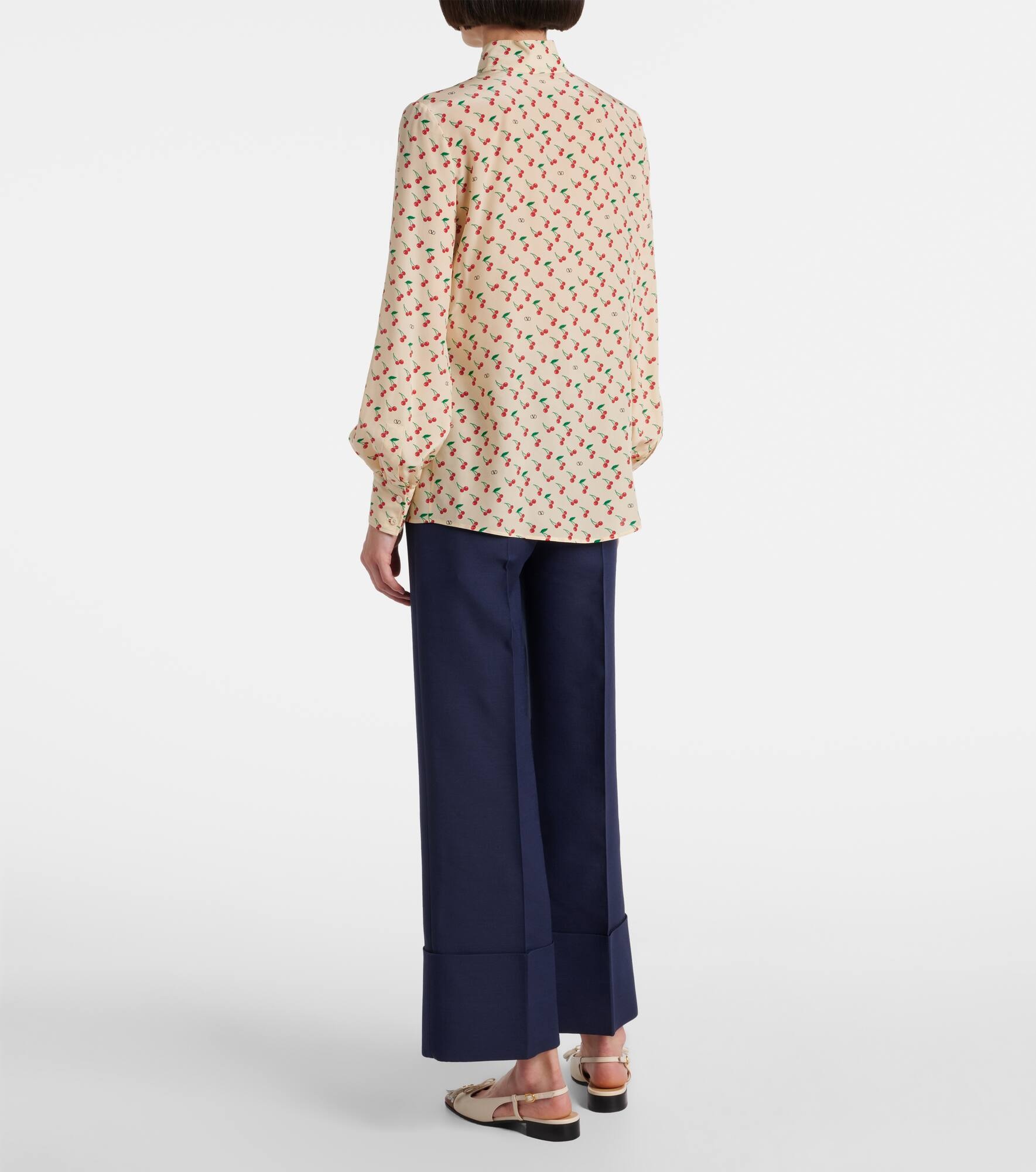 Cady Couture printed silk blouse - 3