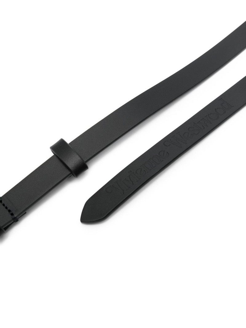 Vivienne Westwood Alex leather belt outlook