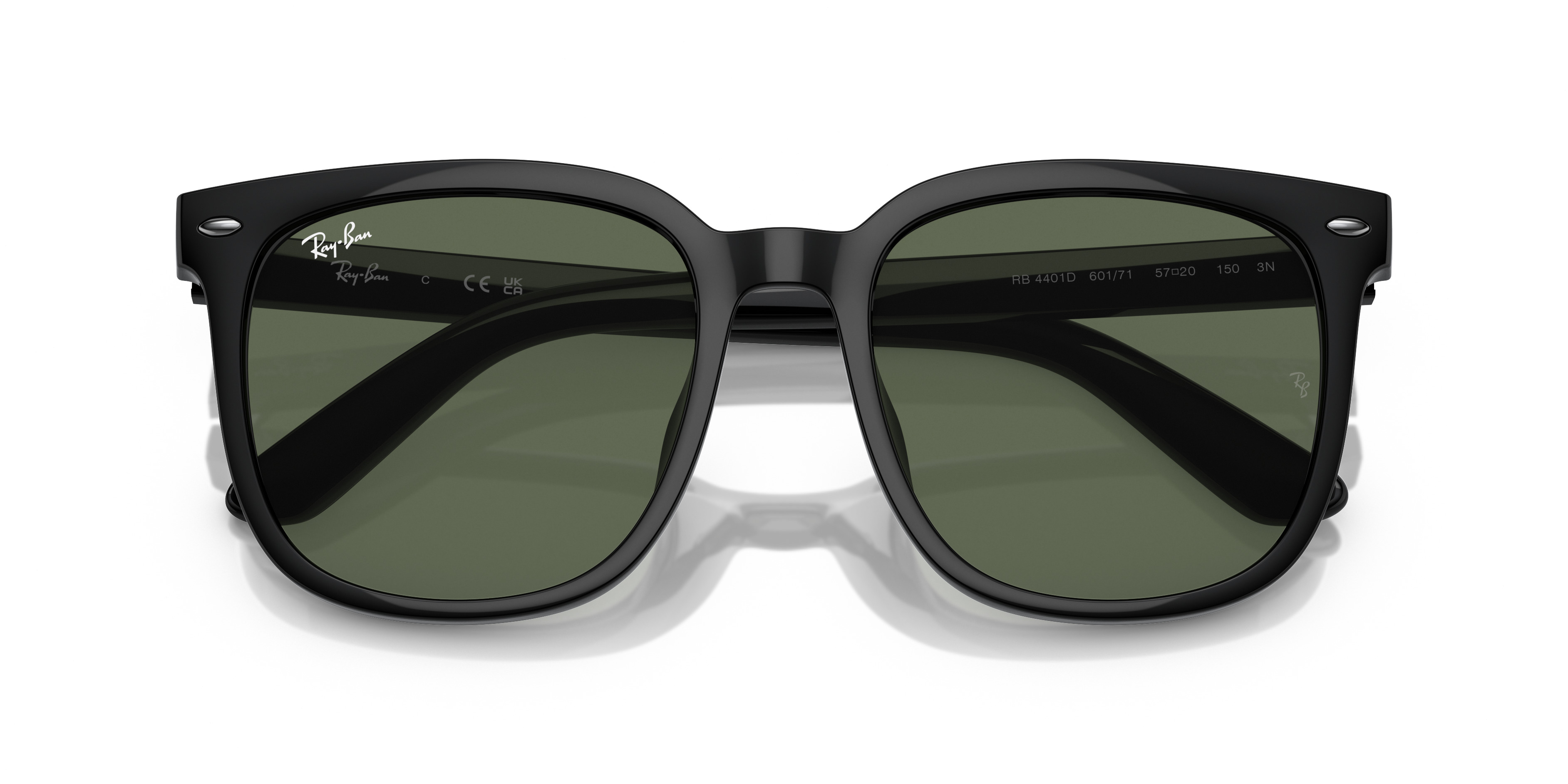 小物 Ray-Ban RB4401D RB4401D Sunglasses in Black and Dark Grey - RB4401D | Ray