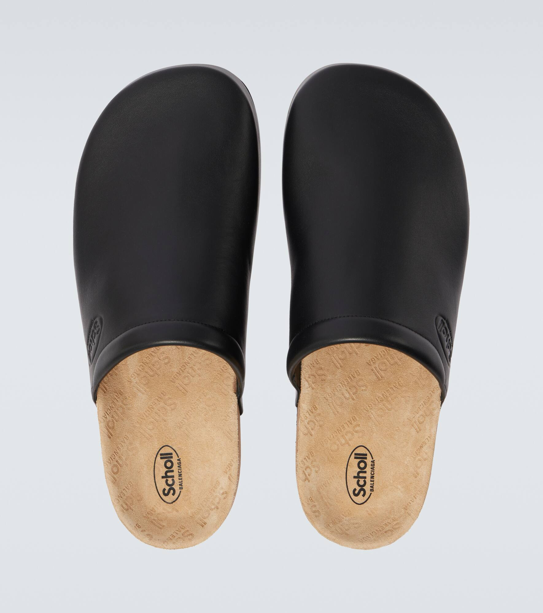 x Scholl leather mules - 4