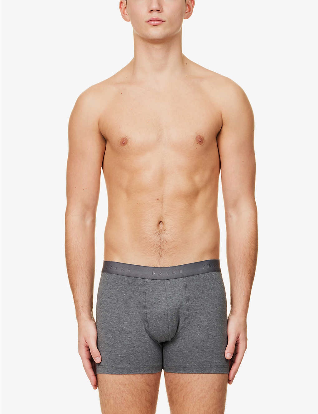 Tonal waistband pack of two stretch-cotton boxers - 3