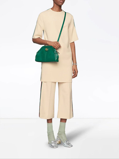 GUCCI Viscose culotte pant with Web outlook