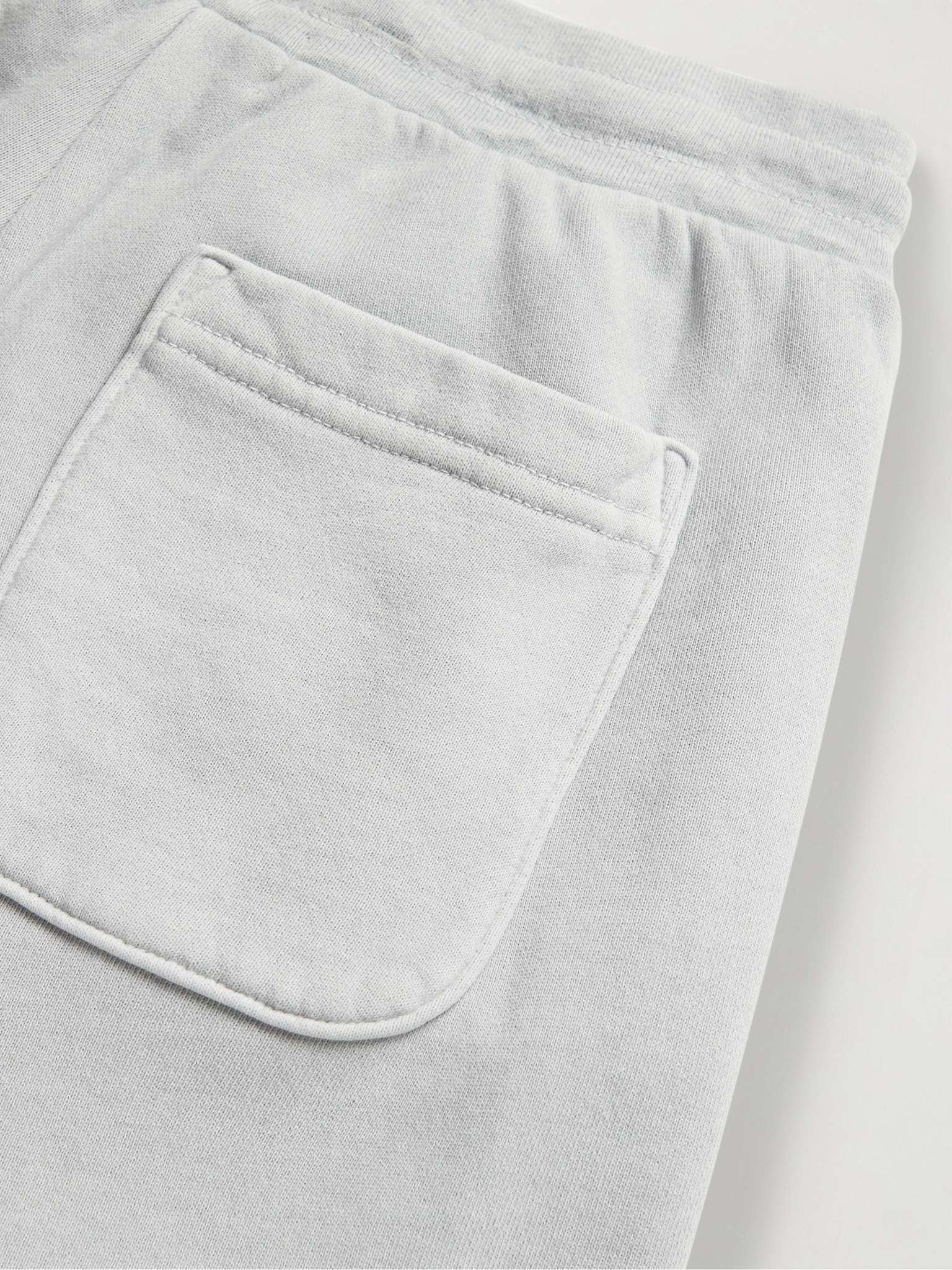 Cross Thermal Tapered Panelled Cotton-Jersey Sweatpants - 5