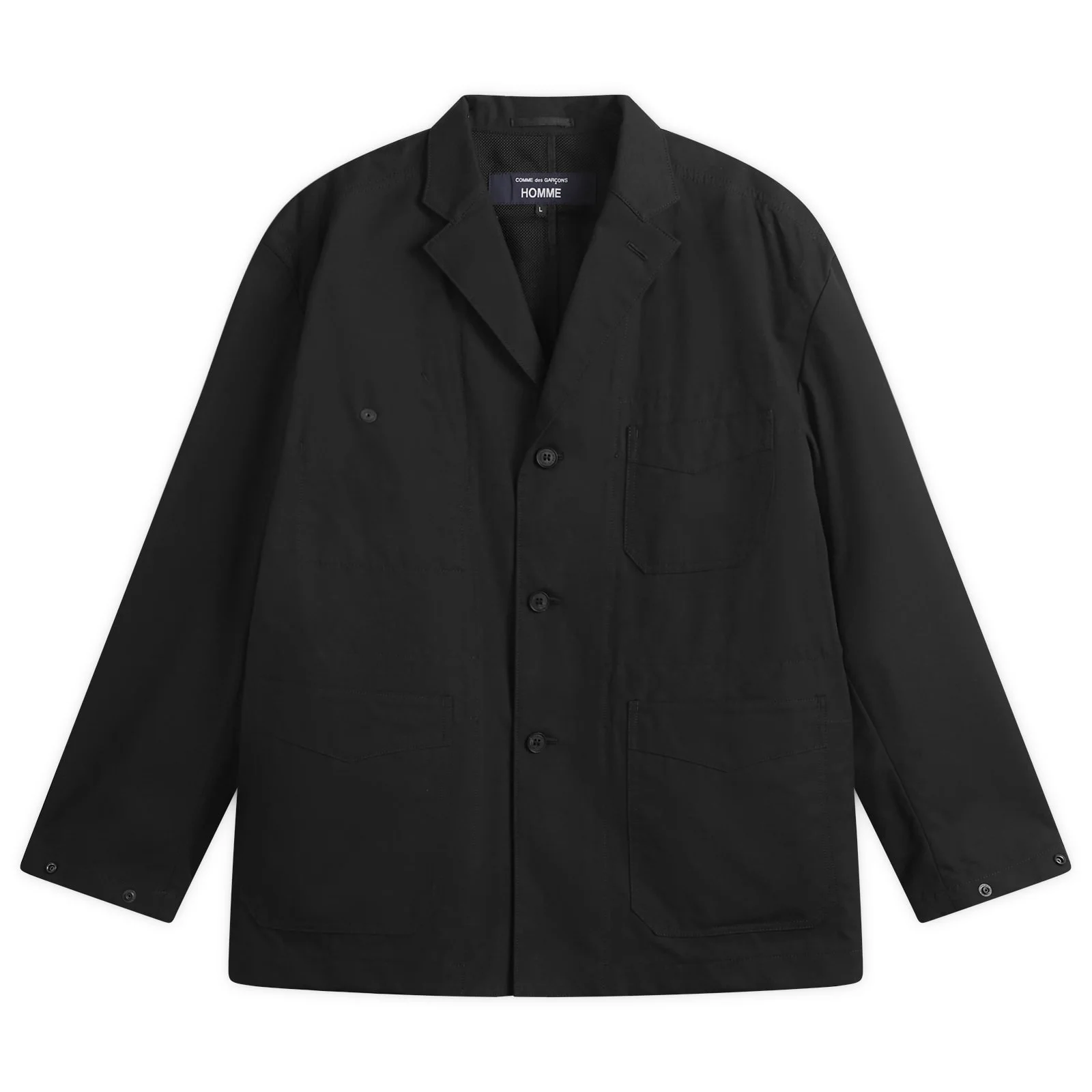 Comme des Garçons Homme Cotton Yarn Dyed Jacket - 1