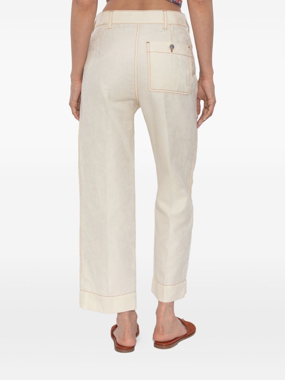 pocket-detail trousers - 4