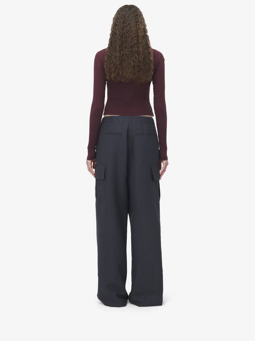 Chain Detail Ribbed Top - 6